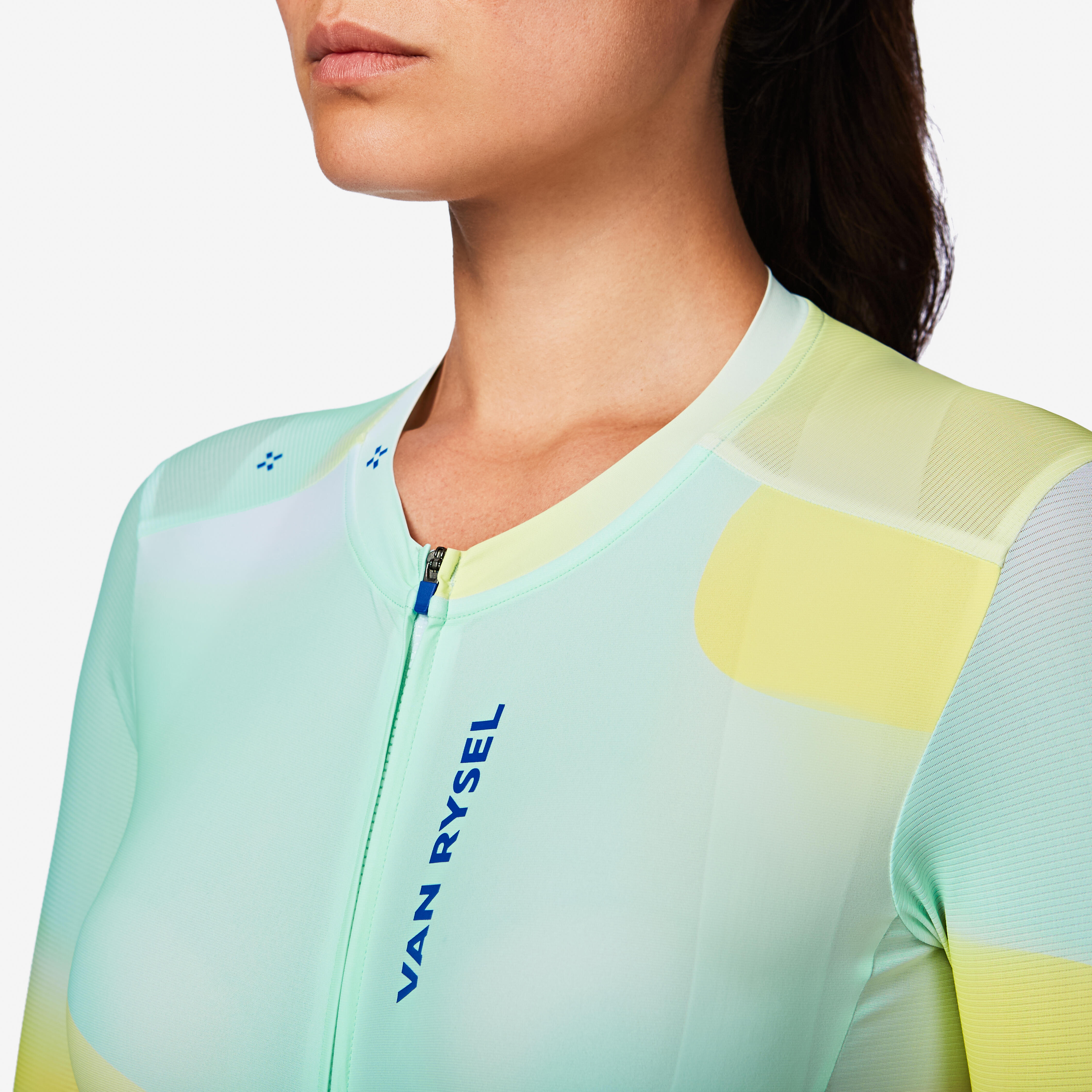 Short-Sleeved Road Cycling Jersey Pro Fit, RCR-R 2 - VAN RYSEL