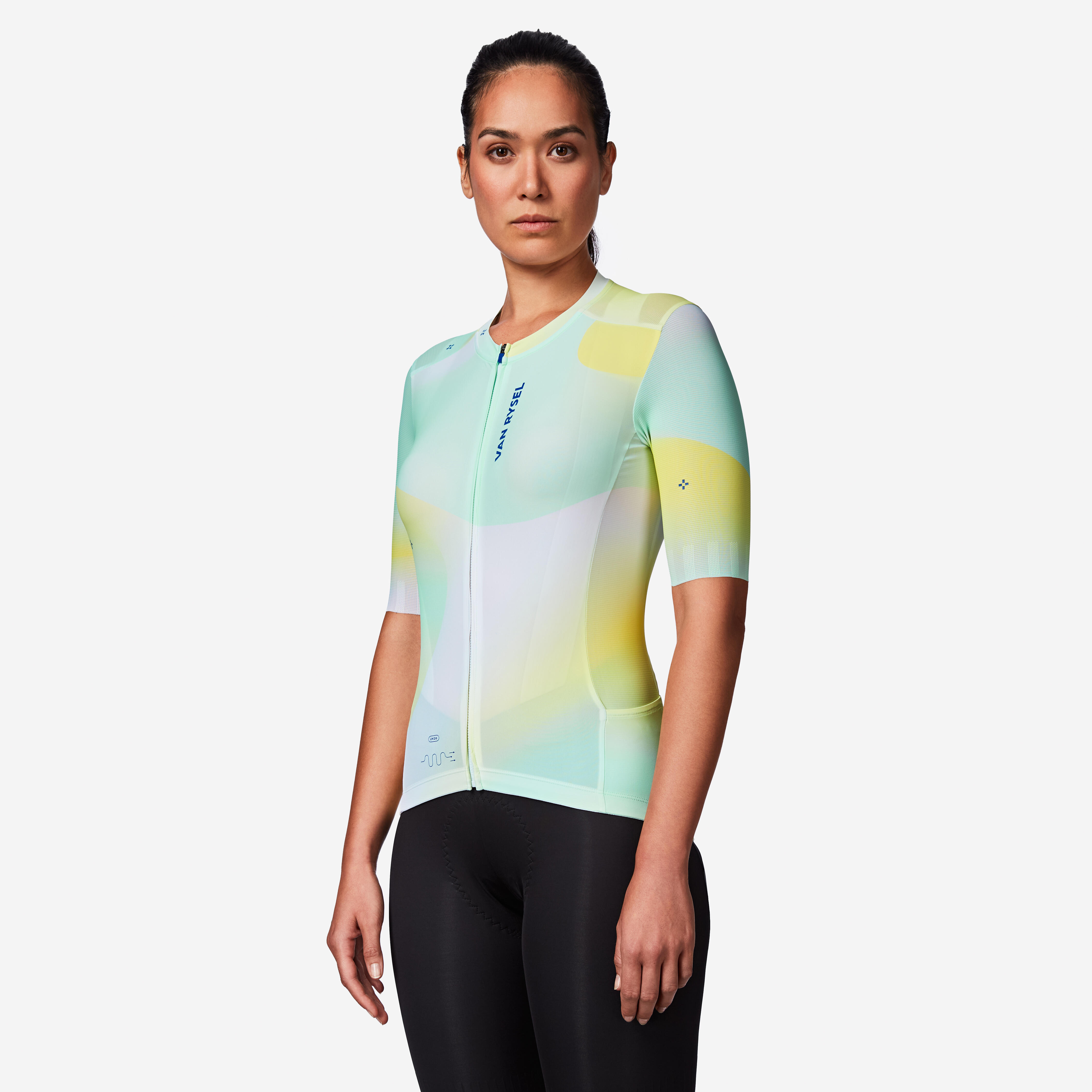 Short-Sleeved Road Cycling Jersey Pro Fit, RCR-R 2 - VAN RYSEL