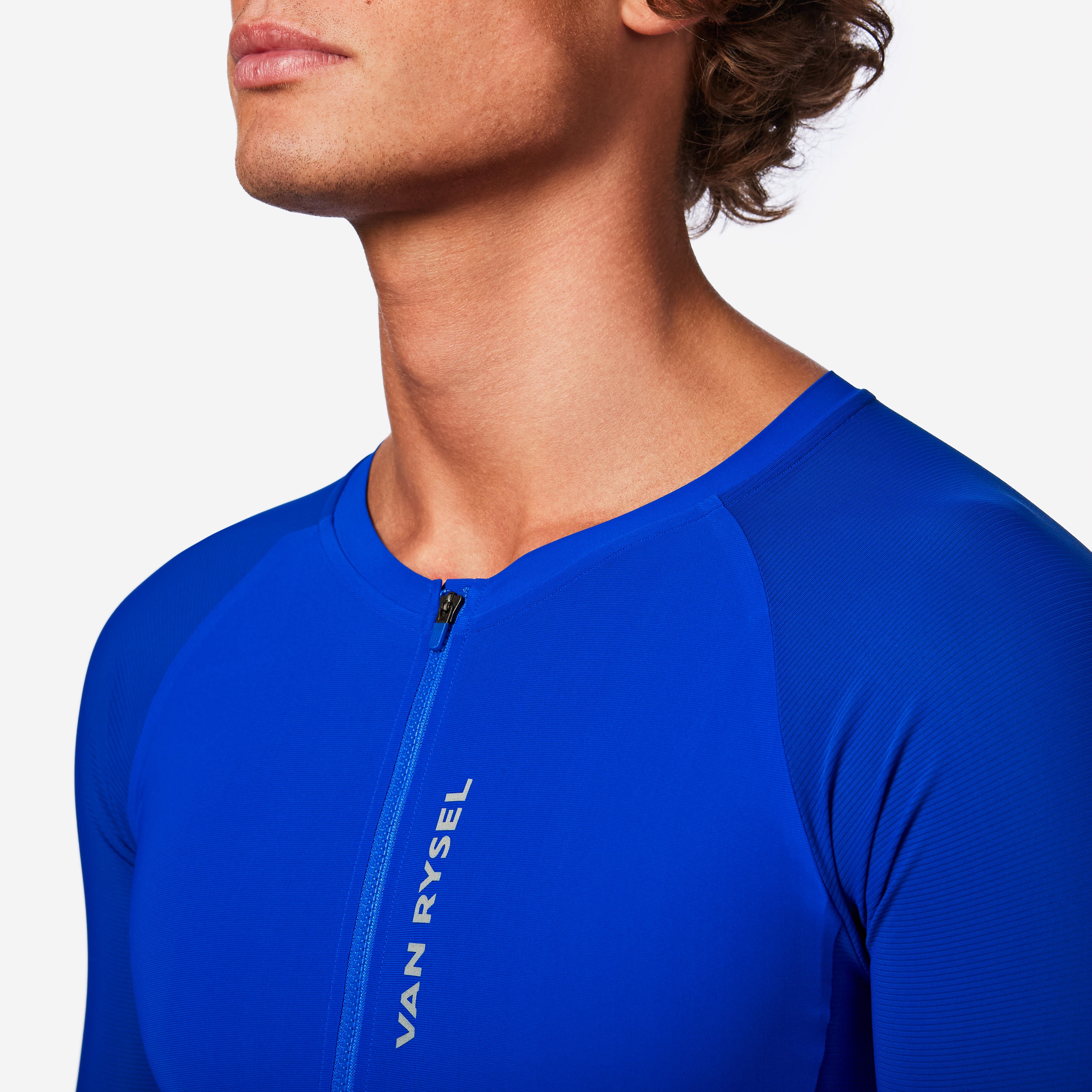 Men's Long-Distance Triathlon Trisuit, RCR-X - Blue - VAN RYSEL