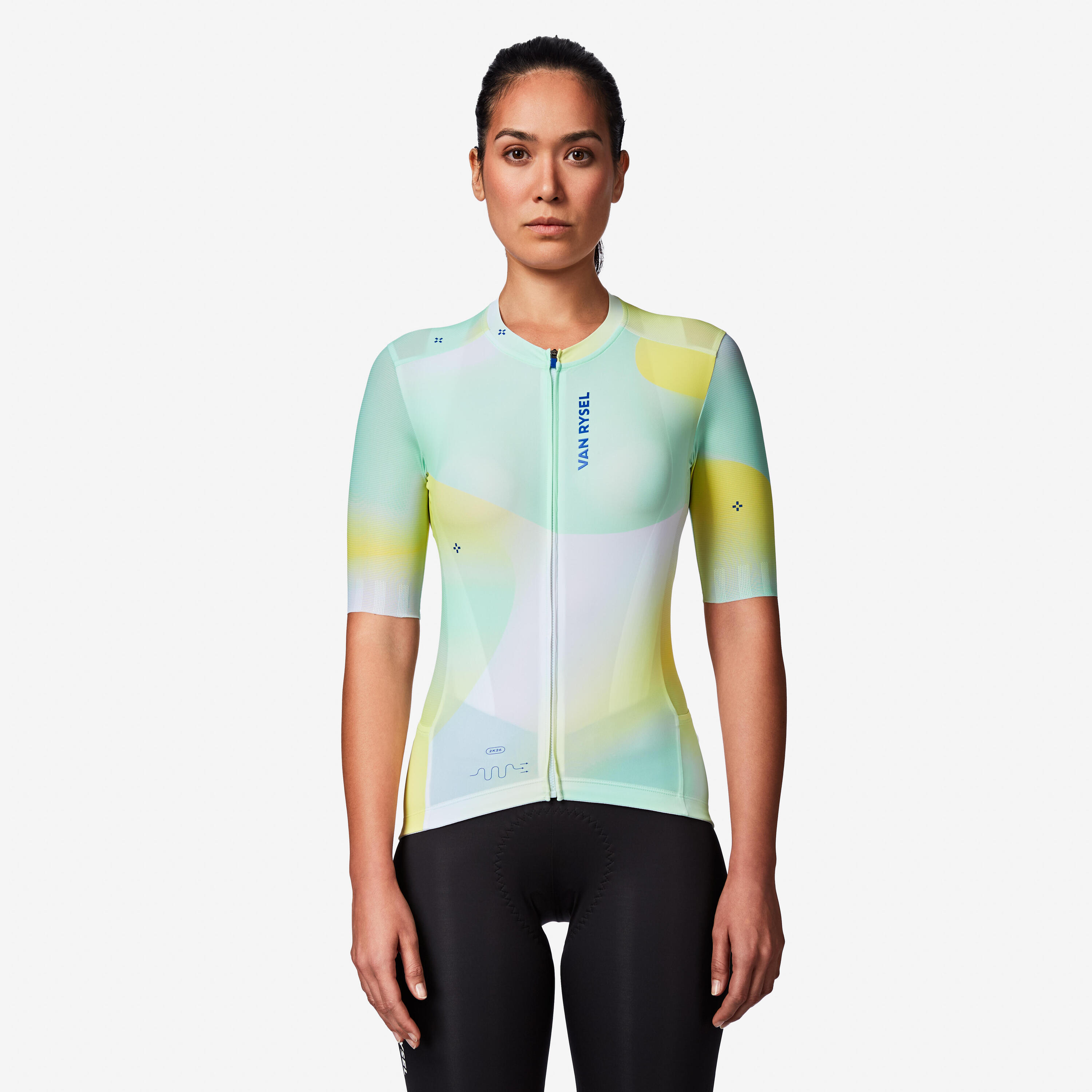Maillot de vélo de route à manches courtes coupe Pro, RCR-R 2 3/11