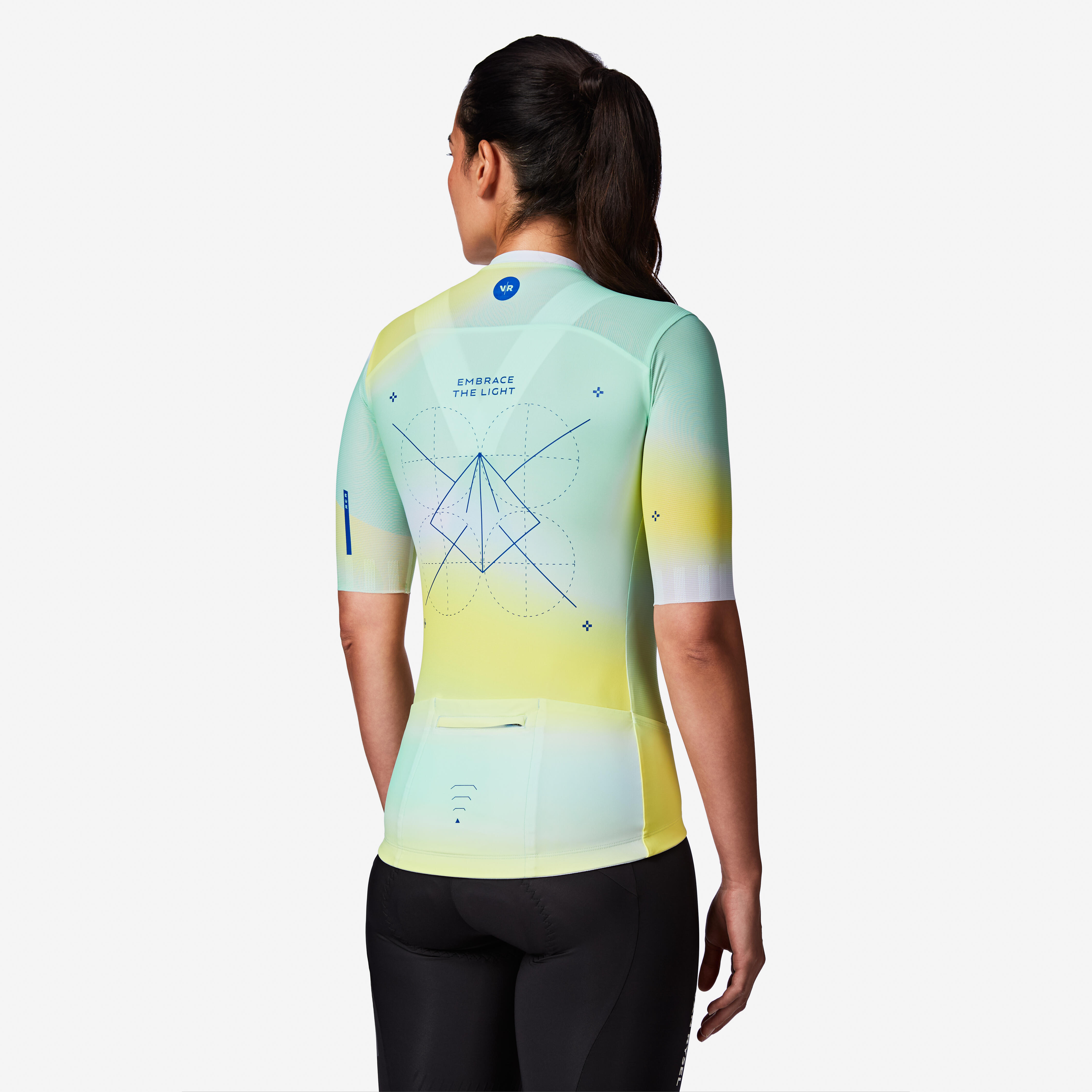 Short-Sleeved Road Cycling Jersey Pro Fit, RCR-R 2 - VAN RYSEL