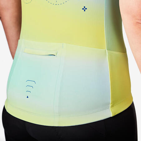 Футболка унісекс з короткими рукавами для шосейних велосипедів RCR-R 2 зелена