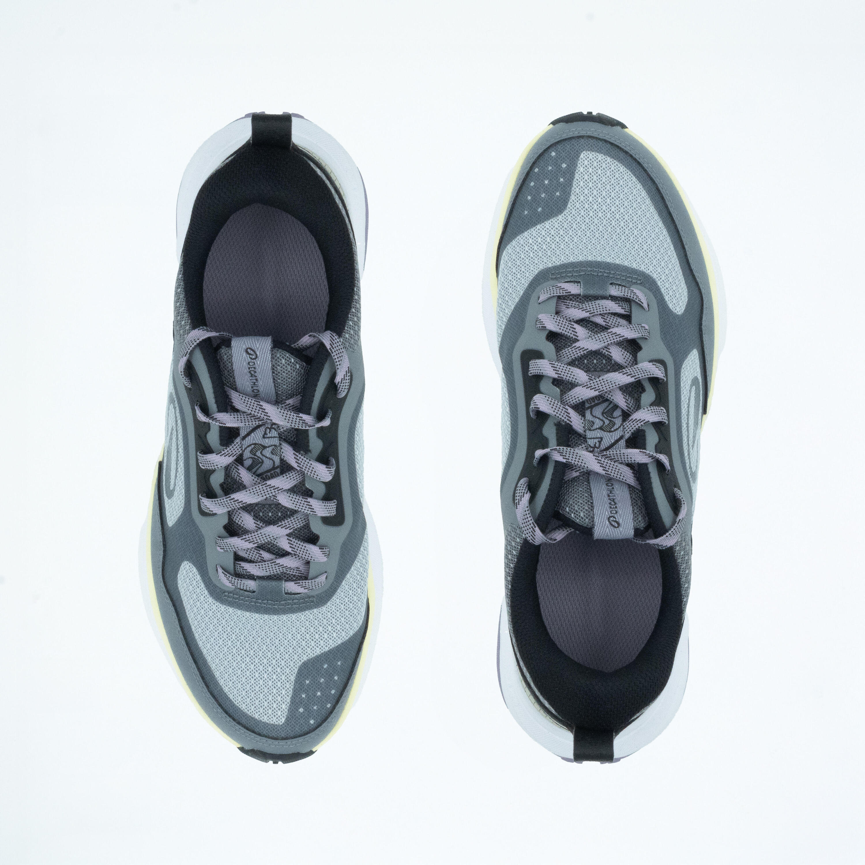 Zapatillas Running y Trail mujer, JF190 Grip Negro Rosa  5/6