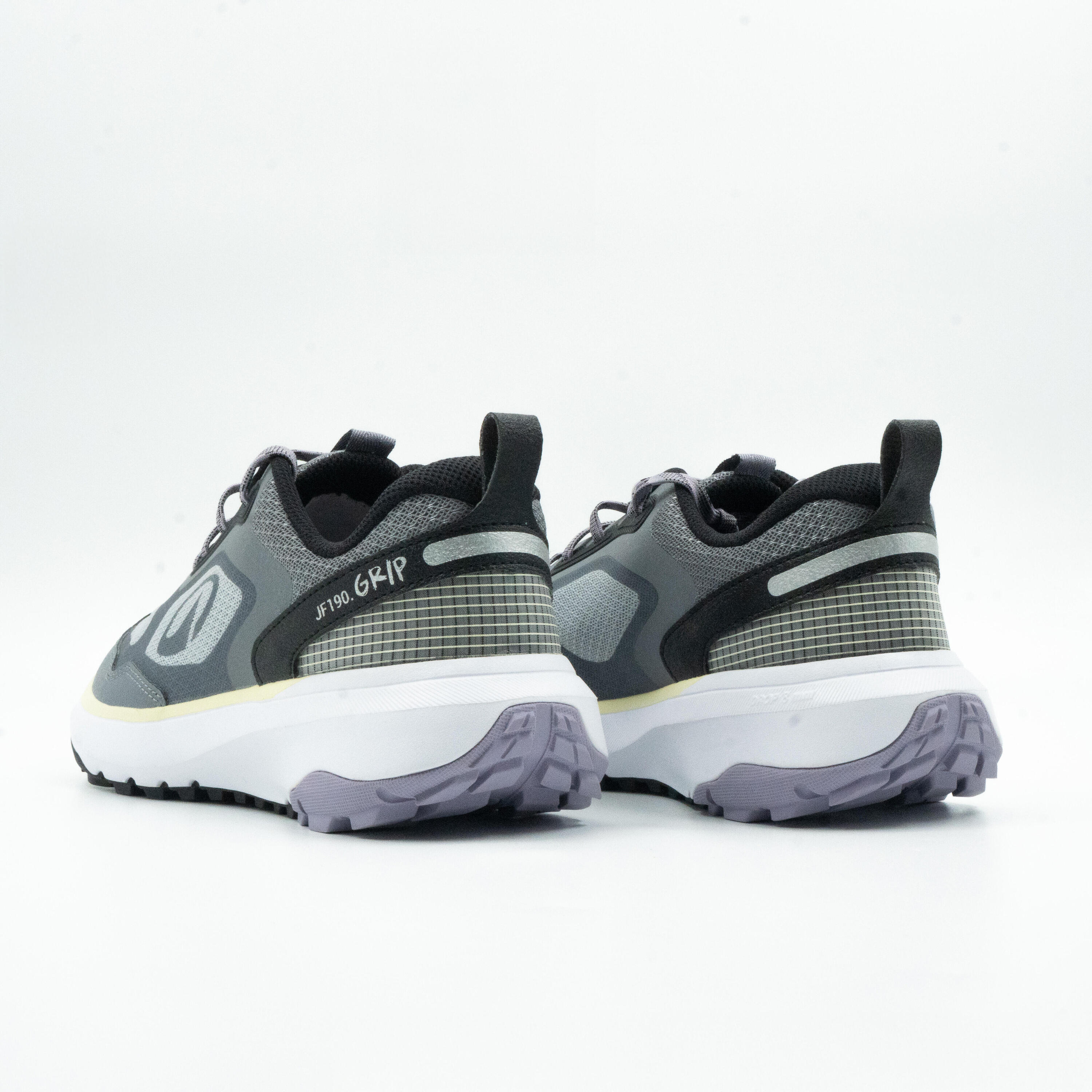 Zapatillas Running y Trail mujer, JF190 Grip Negro Rosa  2/6
