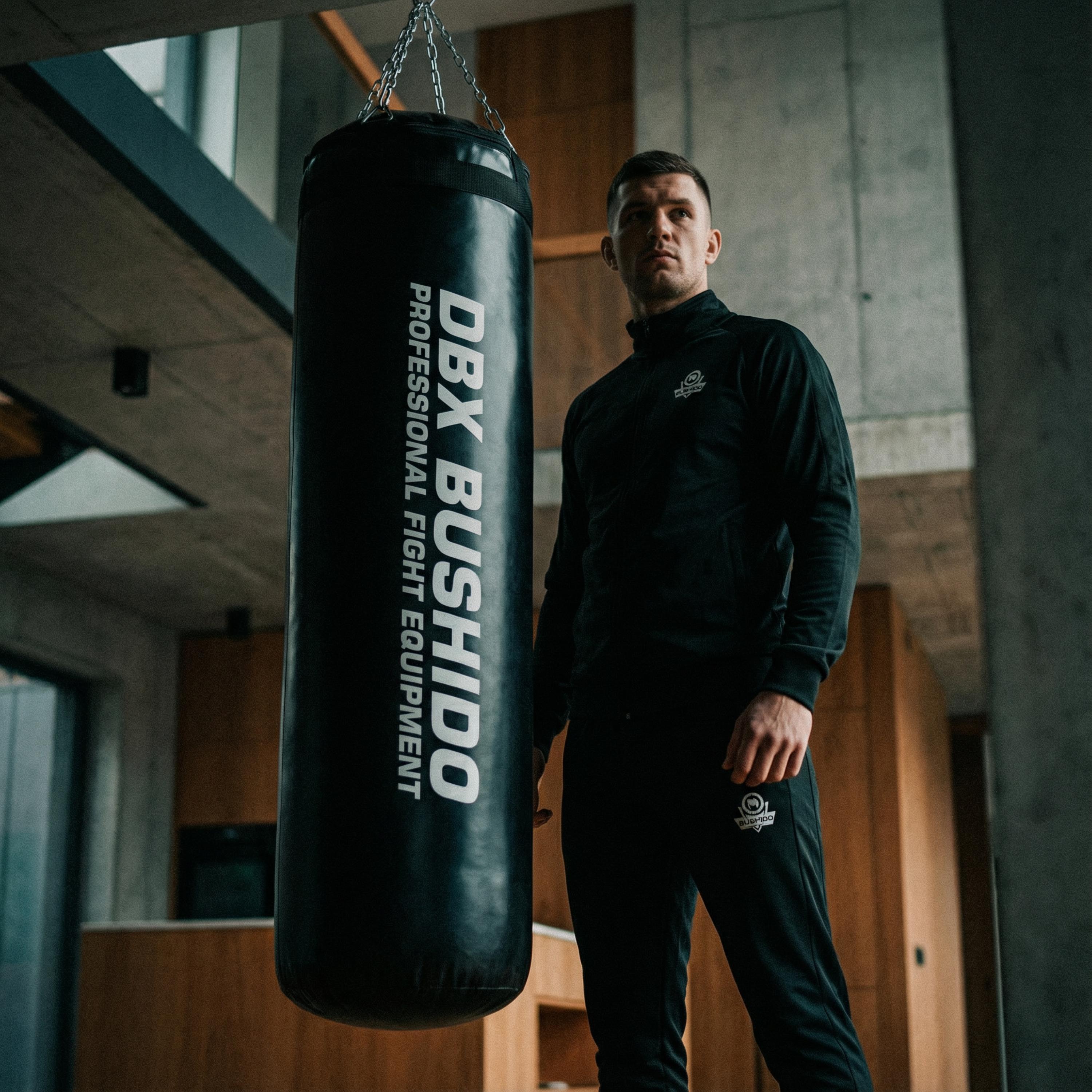 Worek bokserski DBX BUSHIDO 140cm "Black Master" 40kg 5/6