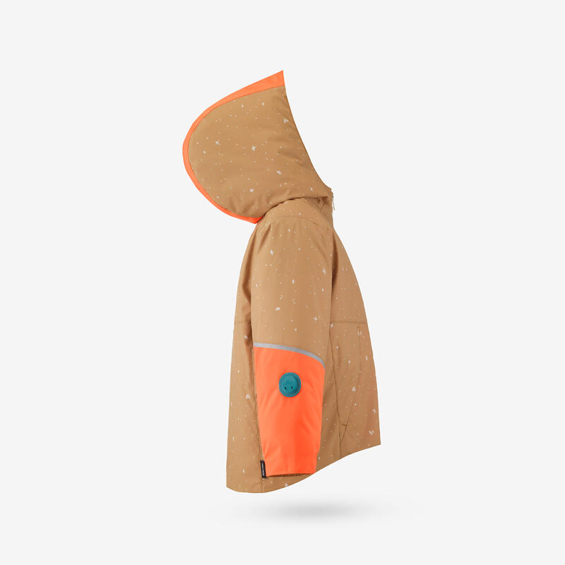 Çocuk Kayak Montu - 1/5 Yaş - Desenli - 500 Toddler