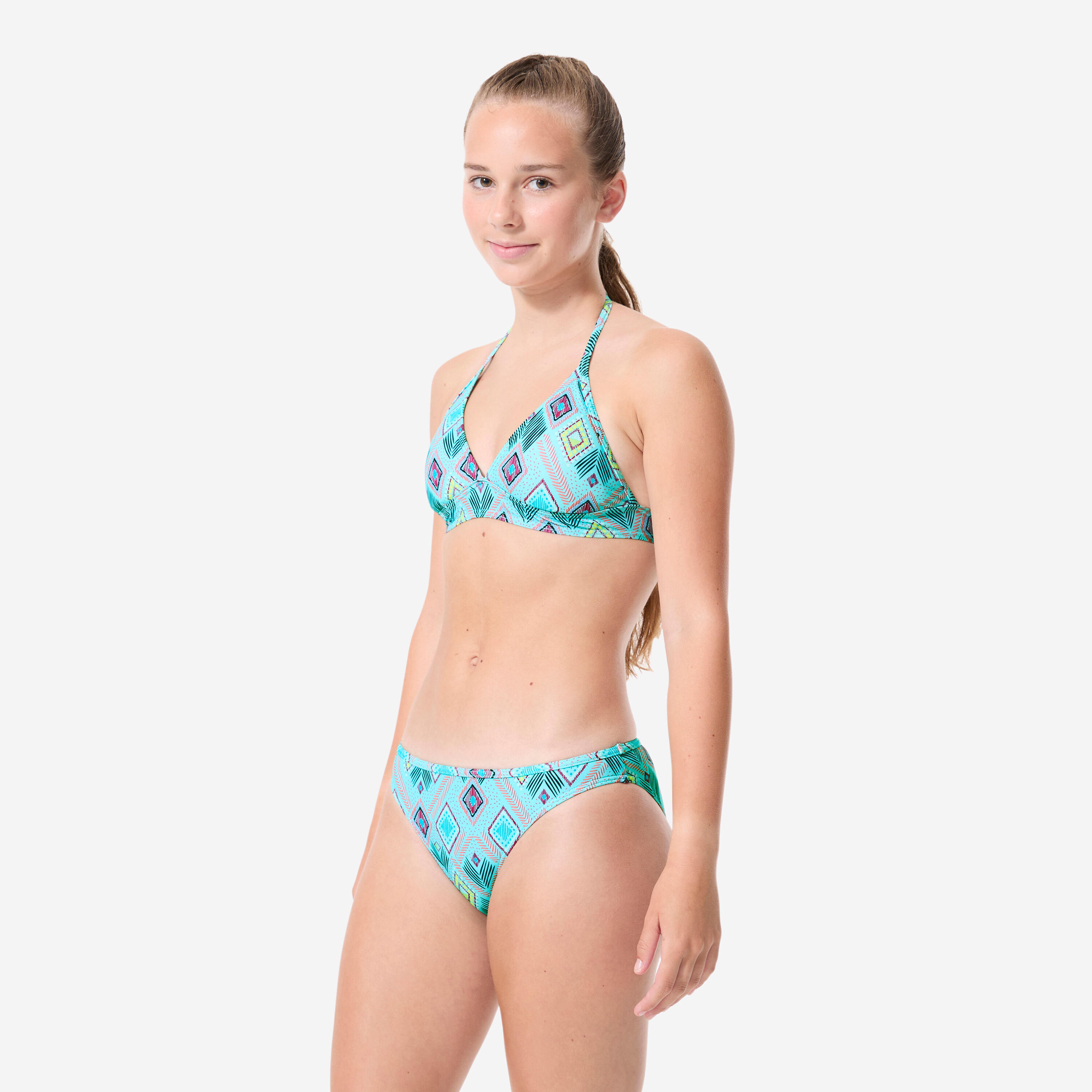 Costume 2 pezzi surf ragazza TALI SAFI azzurro 4/7