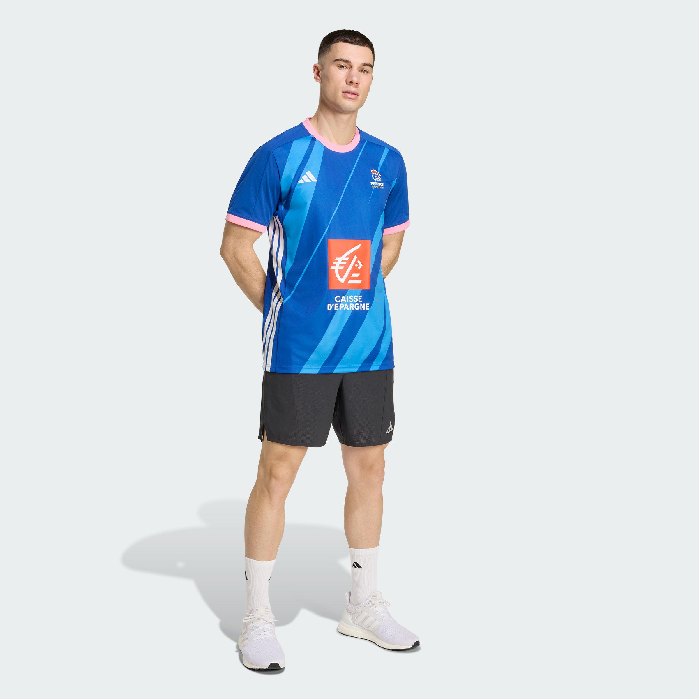 Maillot de handball Equipe de France Adulte - adidas Réplica Adulte 2026 bleu 2/4