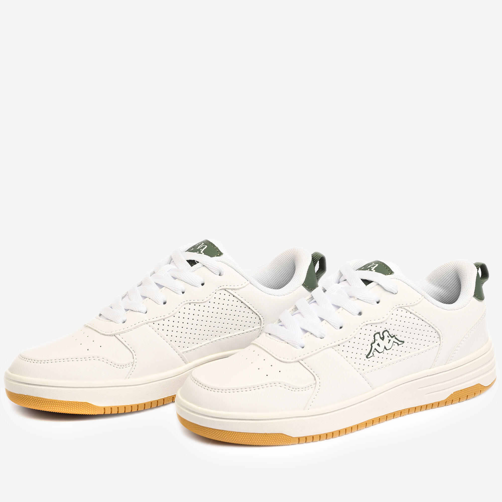 Chaussures Falcon enfant, blanc et vert 4/5