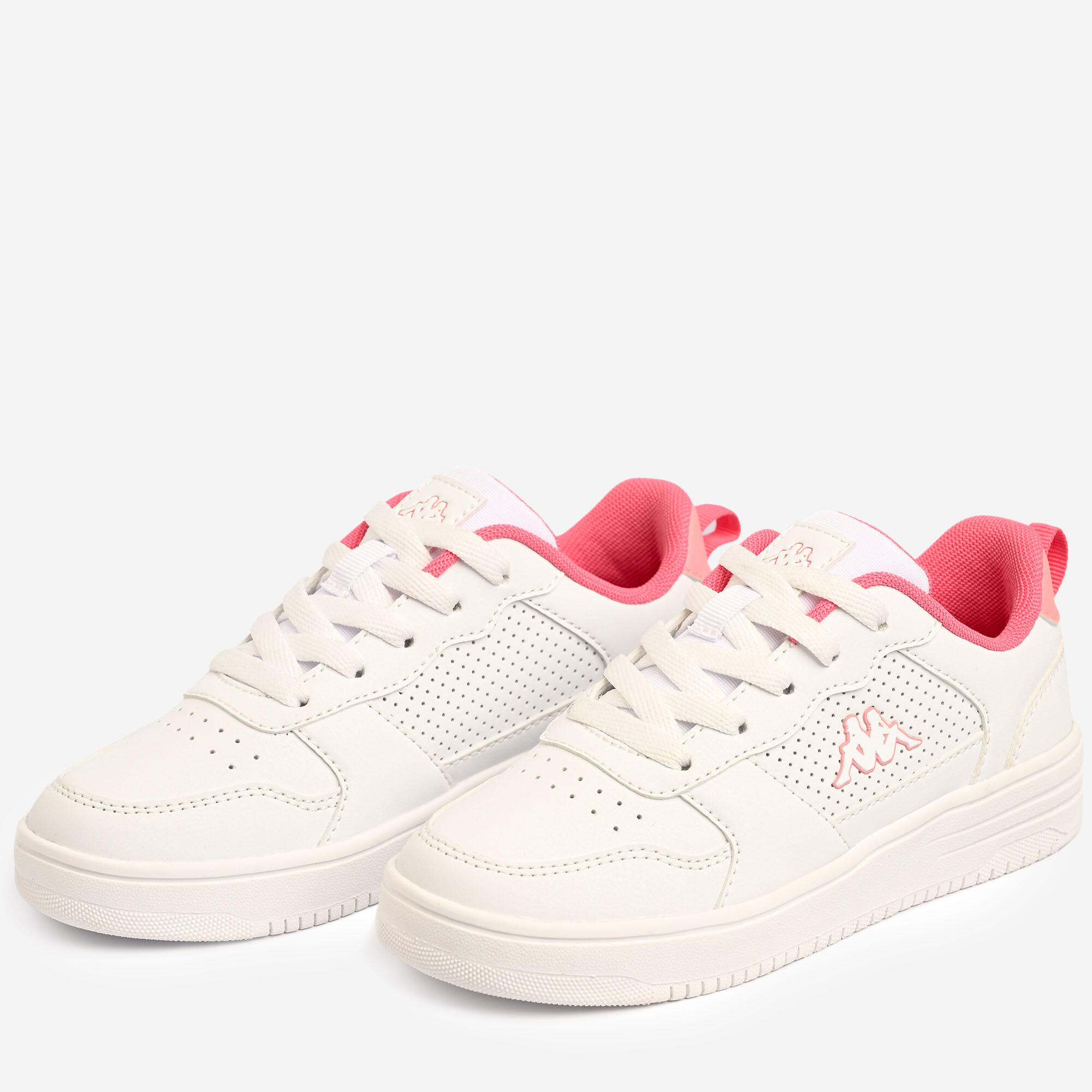 Chaussures Falcon enfant, blanc et rose 5/5
