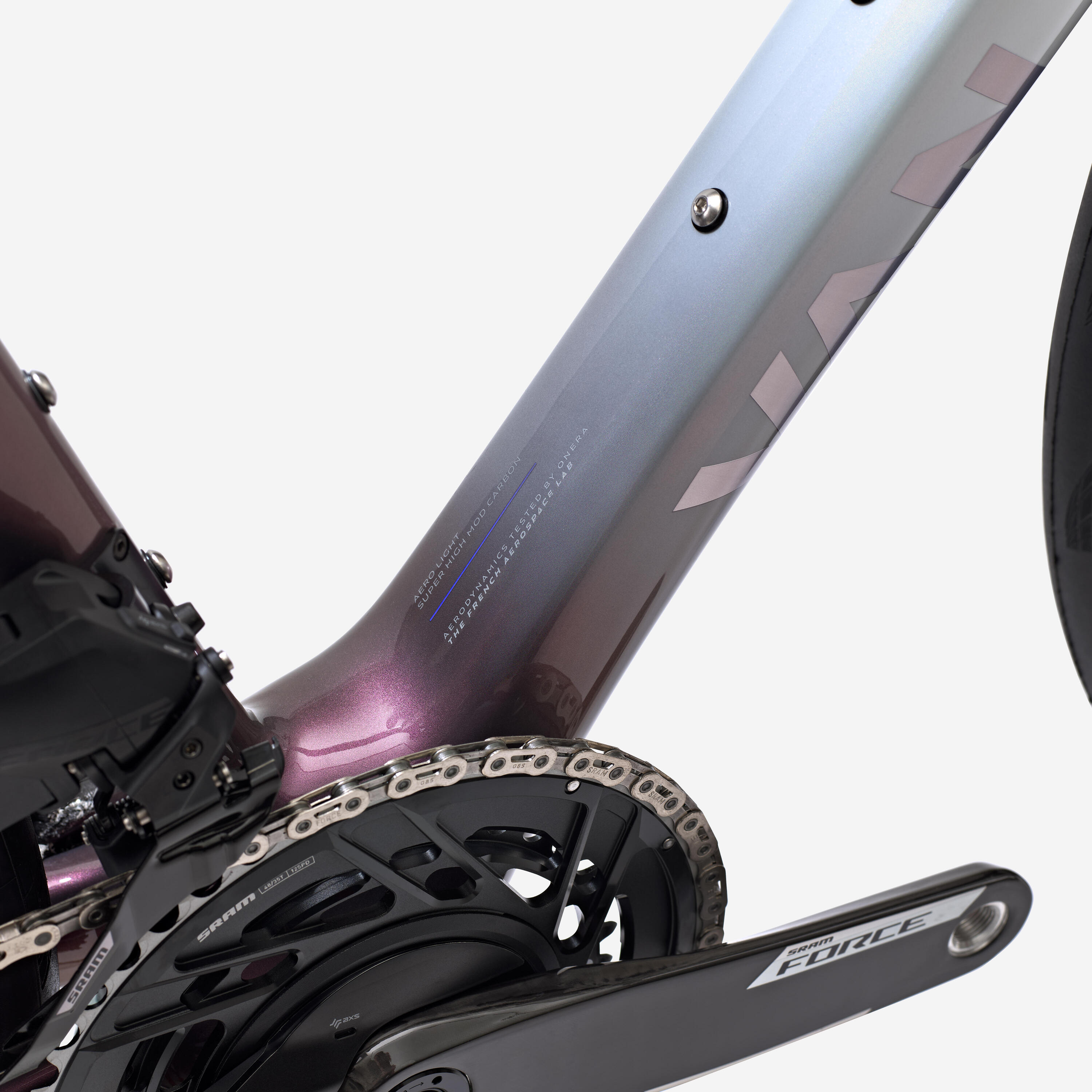 Rennvelo Sram Force AXS E1 2x12g Leistungsmesser, RCR Pro Perle 10/18