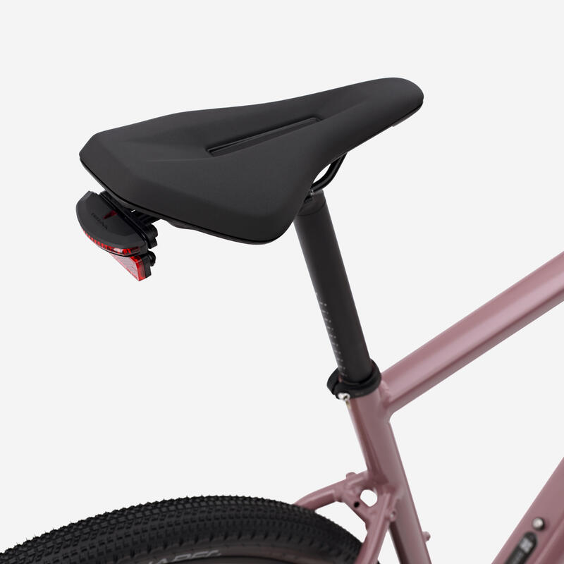Bicicletă electrică gravel SRAM Apex 1x12v XPLR, E-GRVL AF HD X30 Roz Taupe 