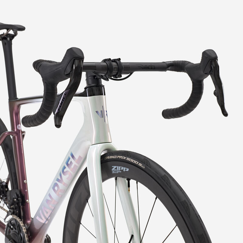 Bicicletă de șosea SRAM Force AXS E1 2x12v senzor de putere RCR PRO Perlă