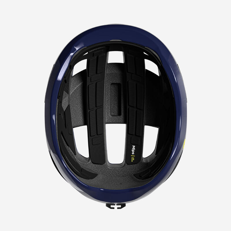 Cască ciclism șosea EDR Ultra MIPS Bleumarin