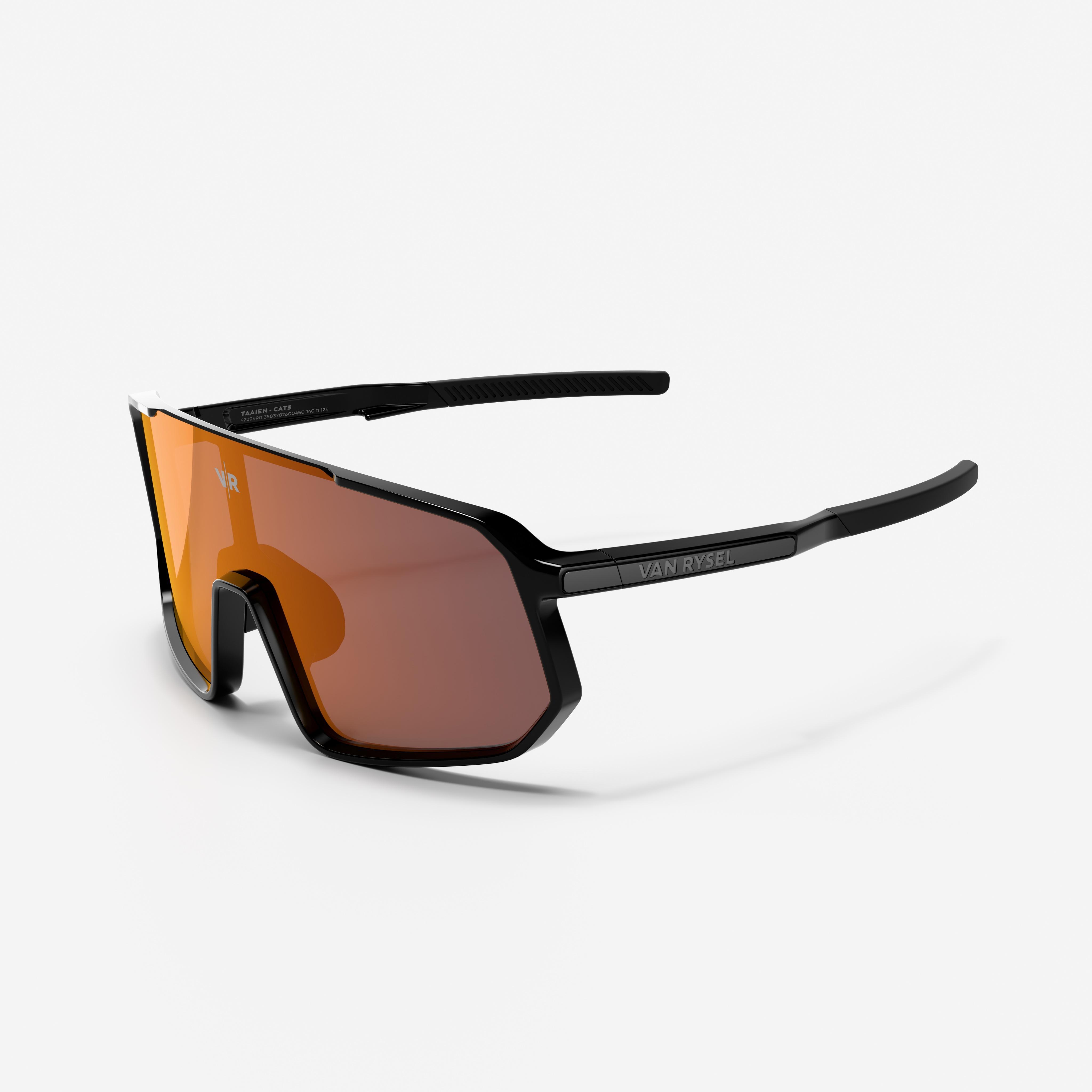Category 3 cycling glasses, Taaien black