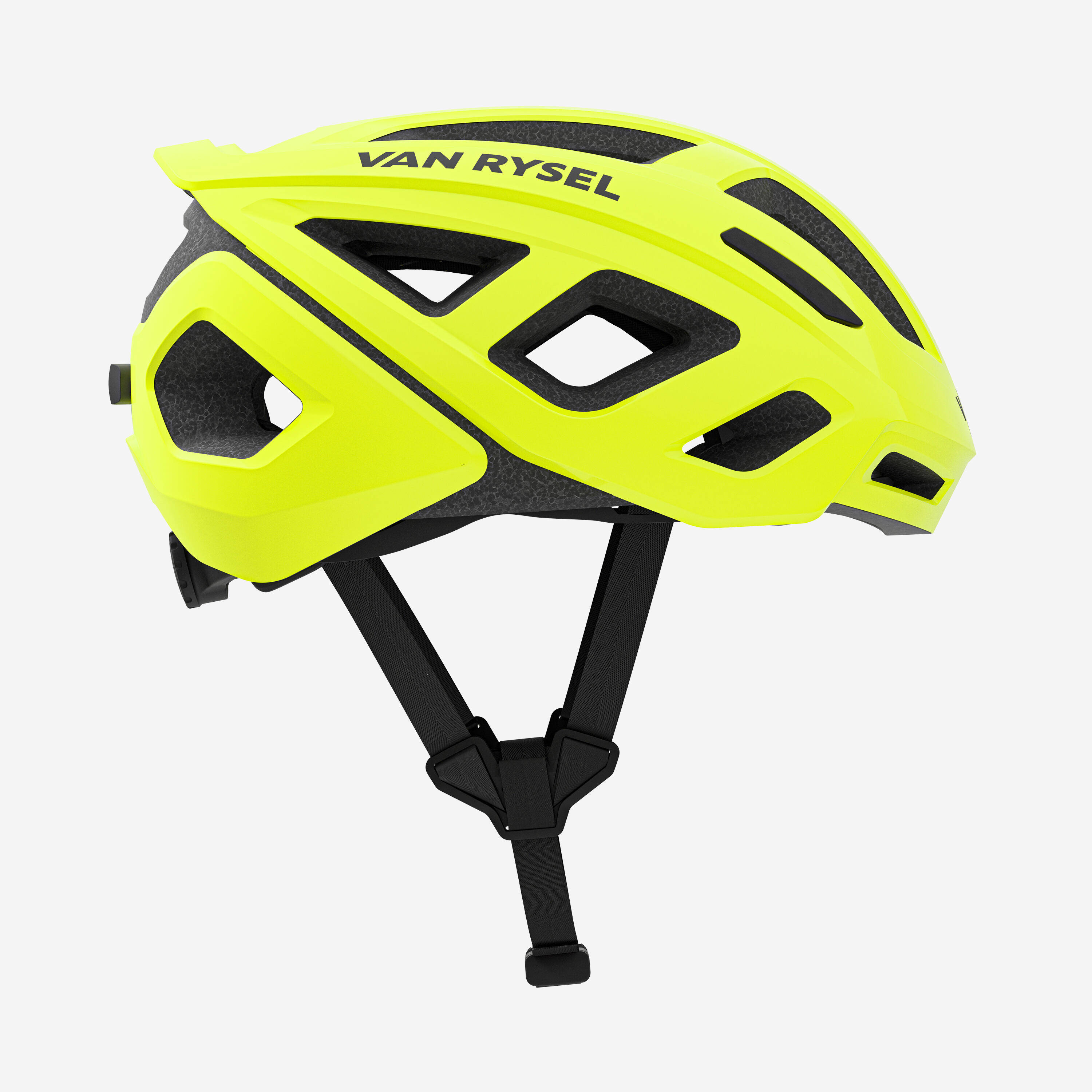 Road Bike Helmet RoadR 500 - Neon Yellow -  3