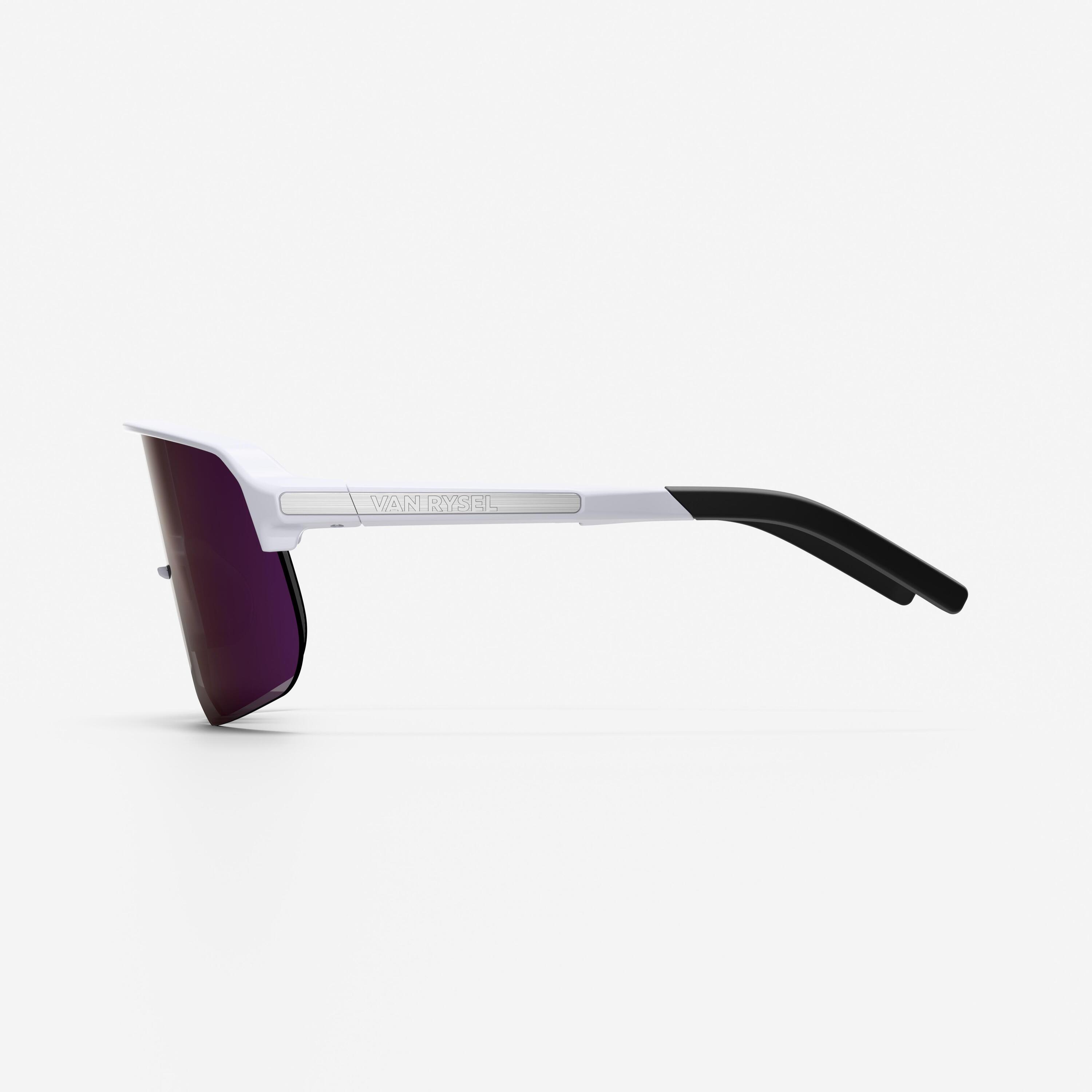 Gafas Ciclismo Kware Blanco Categoría 3 5/9