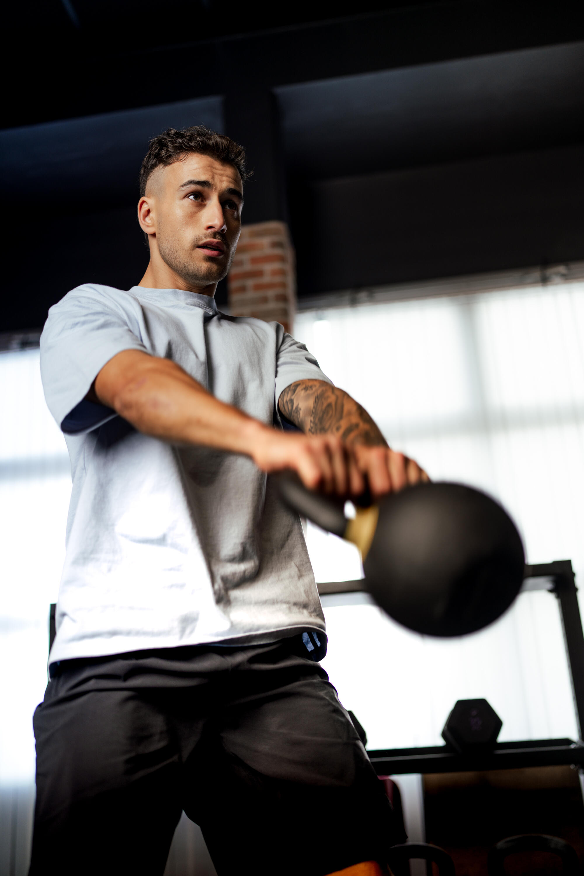 POLERA MUSCULACIÓN HOMBRE HOLGADA 17/19