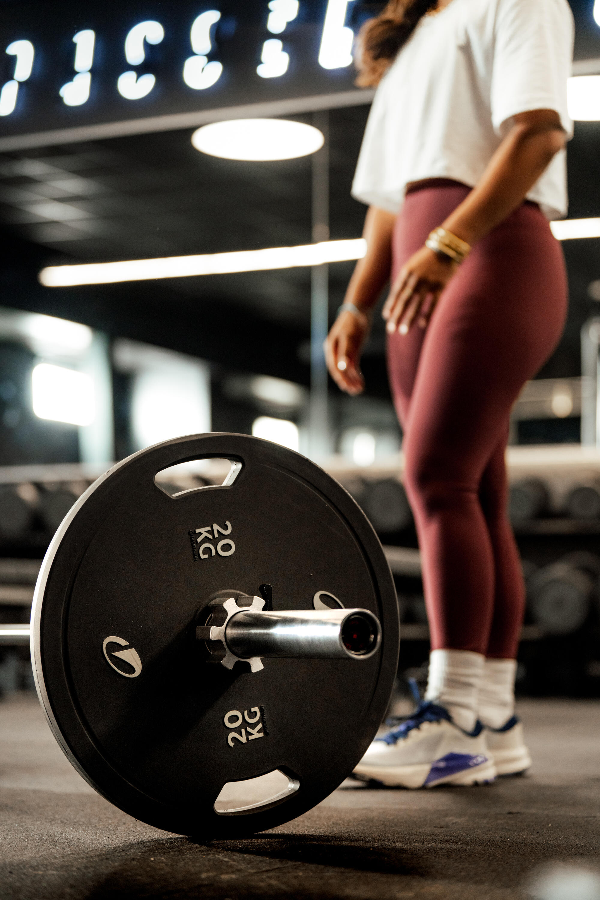 Disco Musculación Gama Pro Asas 20 kg 4/4