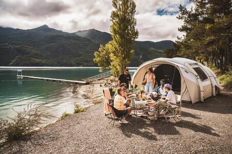 Намет AIR SECONDS 6.3 FB Fresh & Black для кемпінгу 6-місний