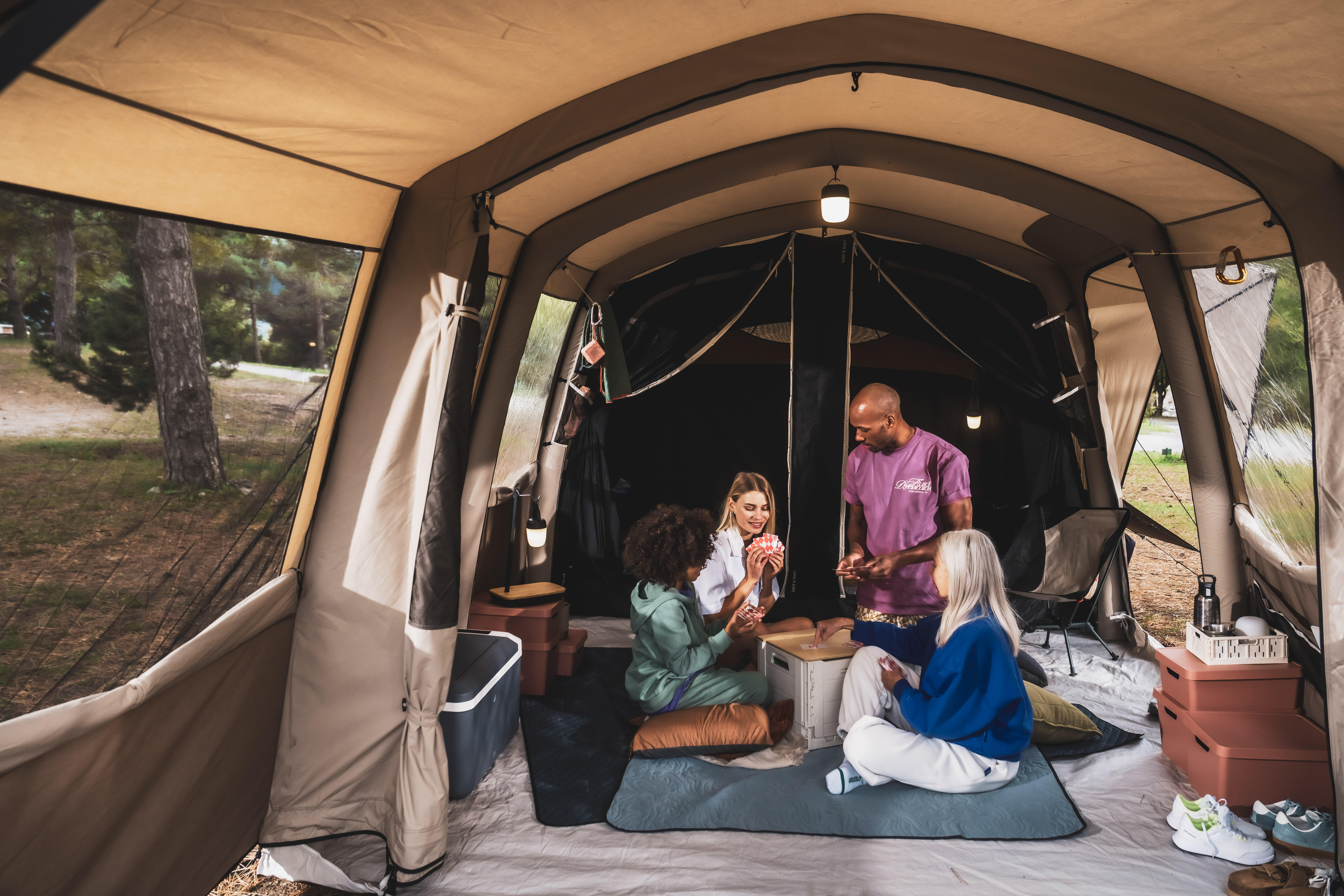 Camping Picnic Blanket L, 170 cm x 140 cm - QUECHUA