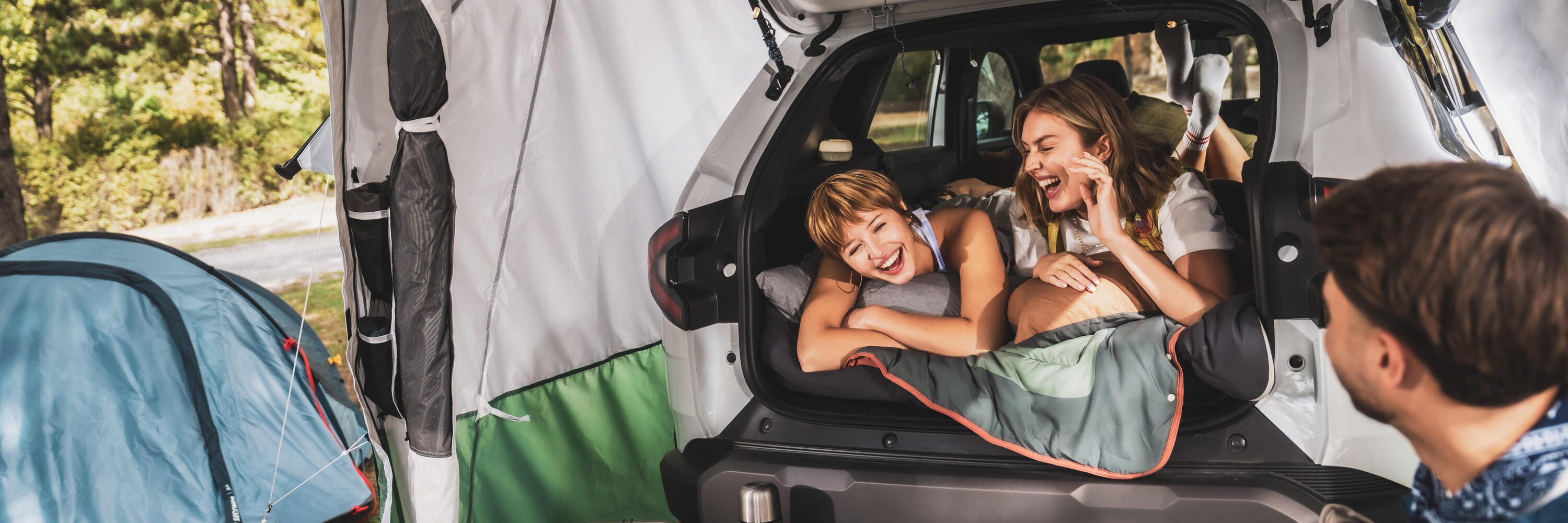 Matelas autogonflant de voiture 2 personnes, longueur réglable, Ultim comfort 11/12