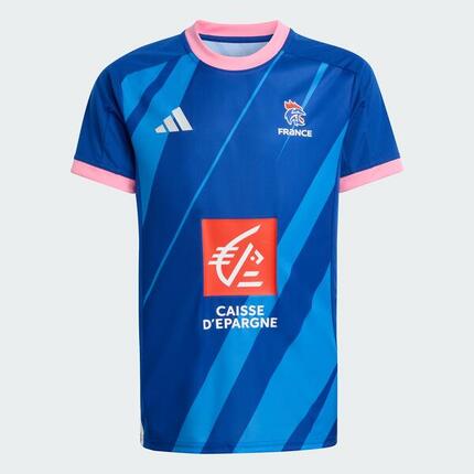 Maillot de handball Equipe de France Enfant - REPLICA officiel Junior 2026 bleu
