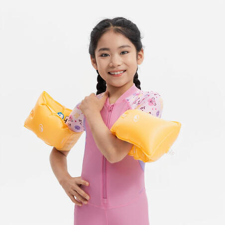 Нарукавники для плавання для дітей 11-30 кг жовті