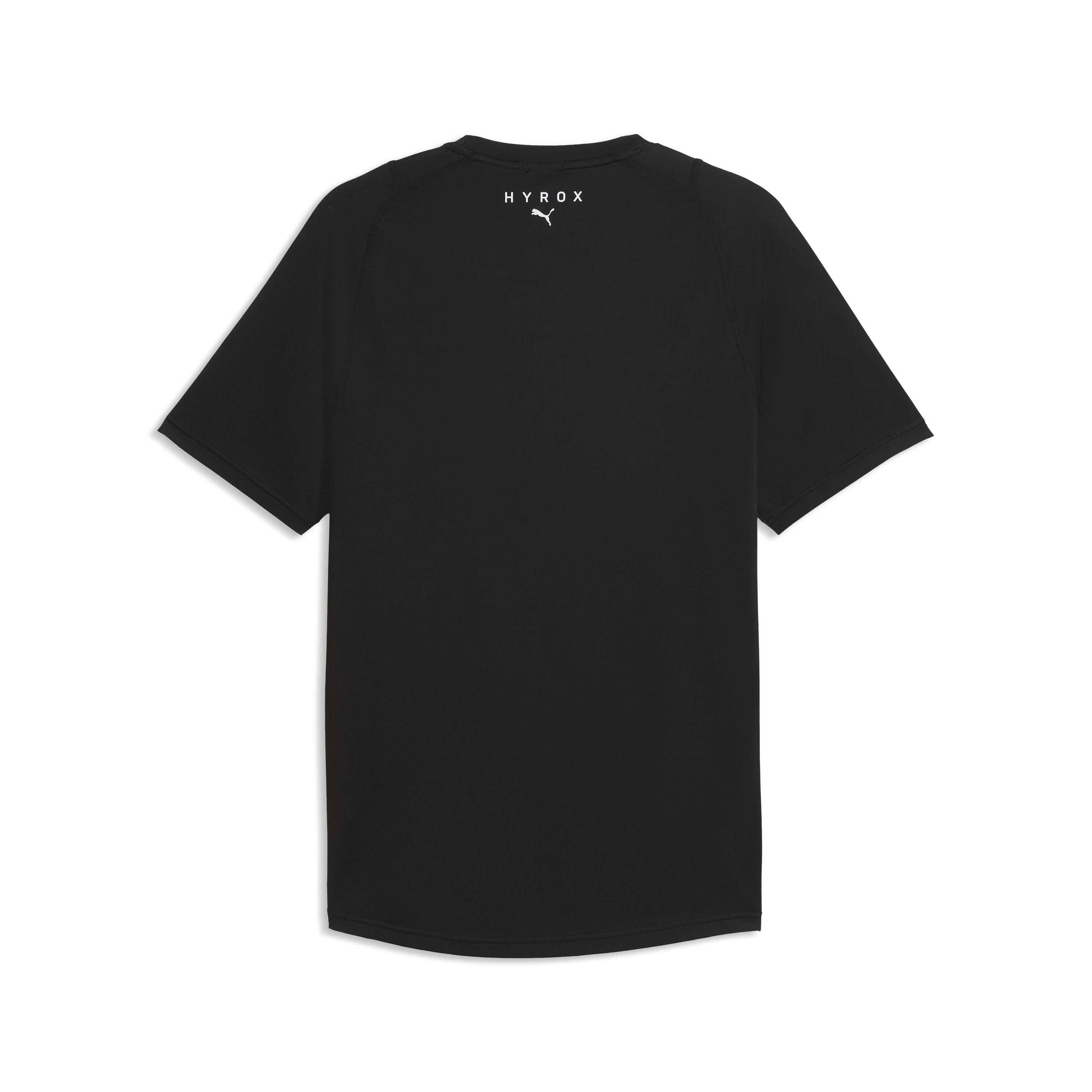 Hyrox Herren-T-Shirt, schwarz 7/7