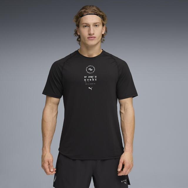 Camiseta Hyrox Hombre Negro