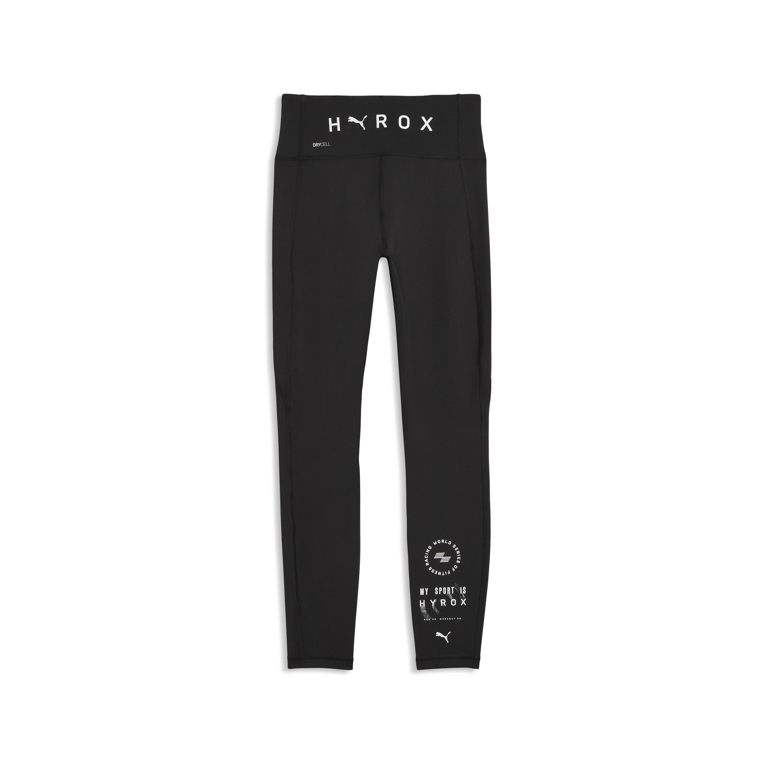 Leggings de Fitness Hyrox Mulher Preto 7/9