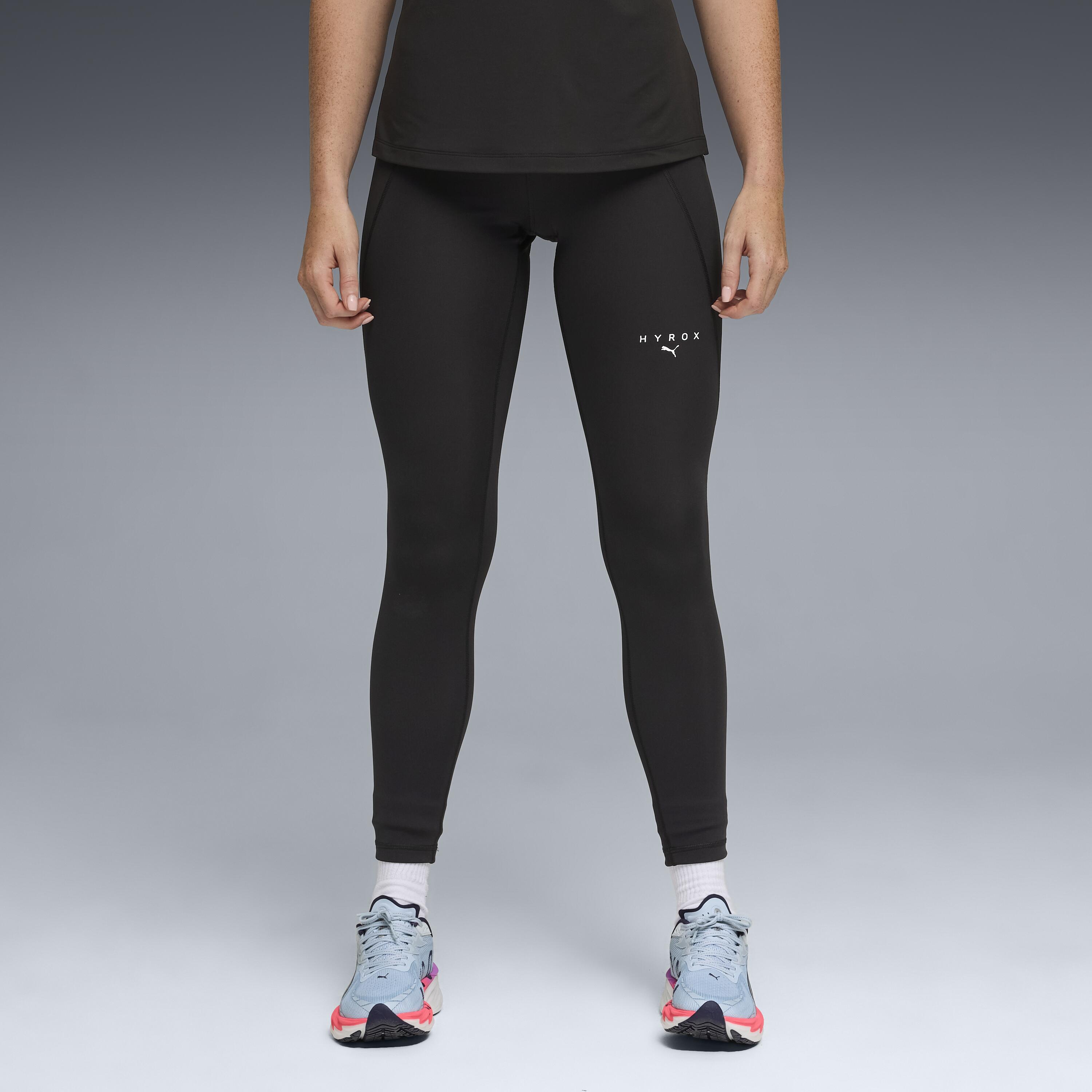 Legging de fitness Hyrox femme, noir