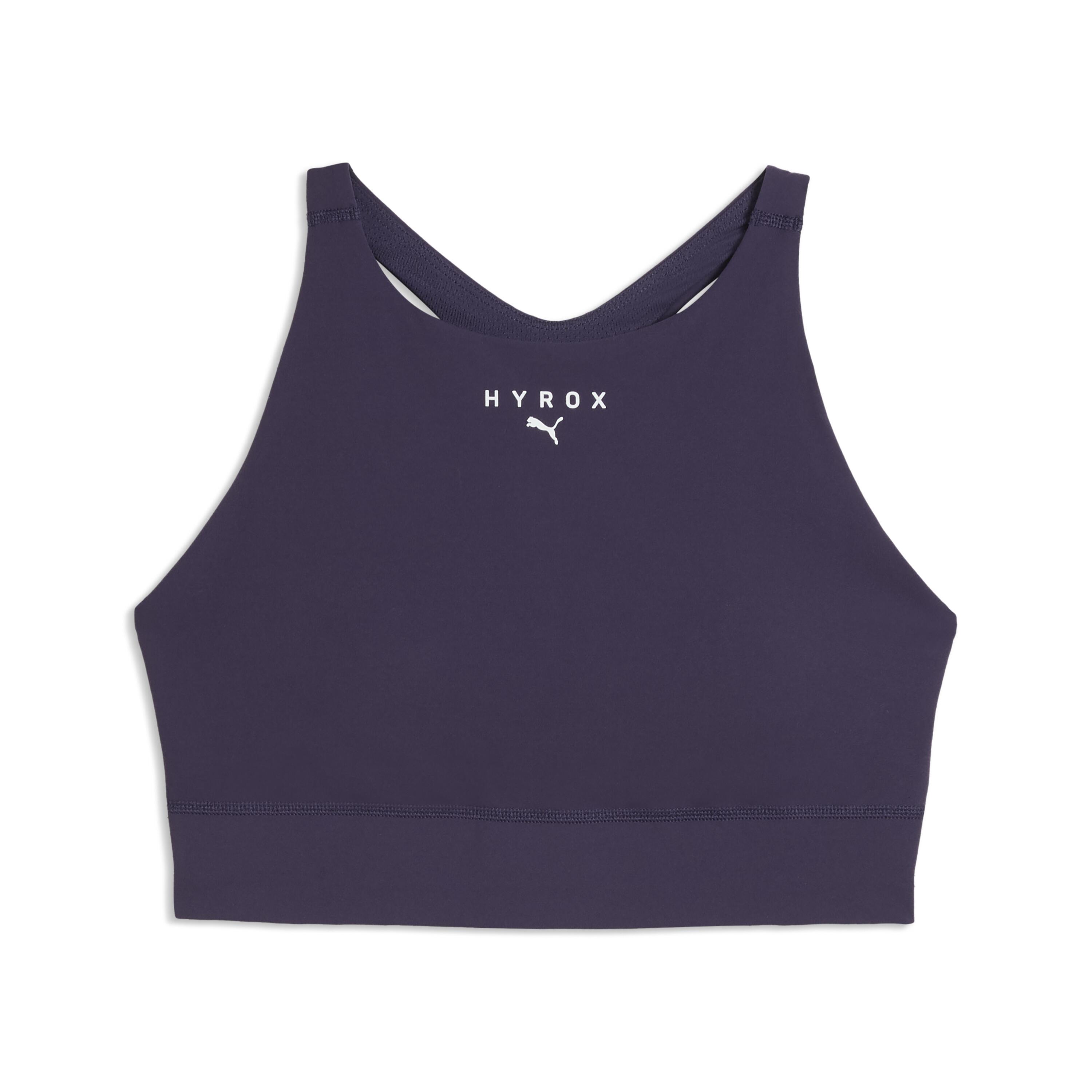 Reggiseno sportivo Puma donna HYROX traspirante sostegno alto lilla 9/10