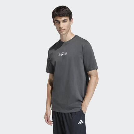 Tee-shirt regular homme Adidas, blanc