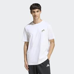 Tee-shirt regular homme Adidas, blanc