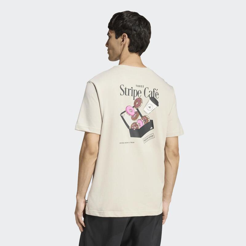 Tricou regular ADIDAS Bej Bărbați