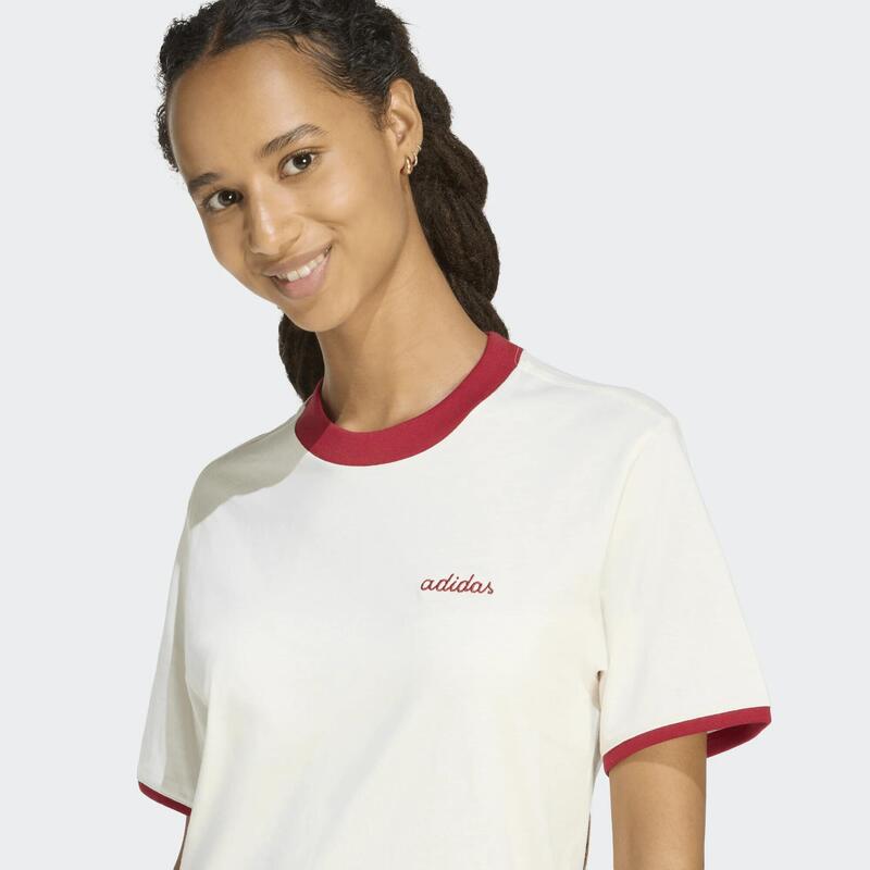 Tricou ADIDAS Alb Damă