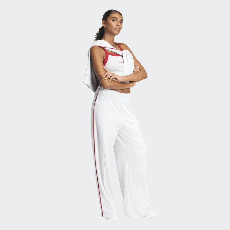 Pantalon drept ADIDAS Gri Damă