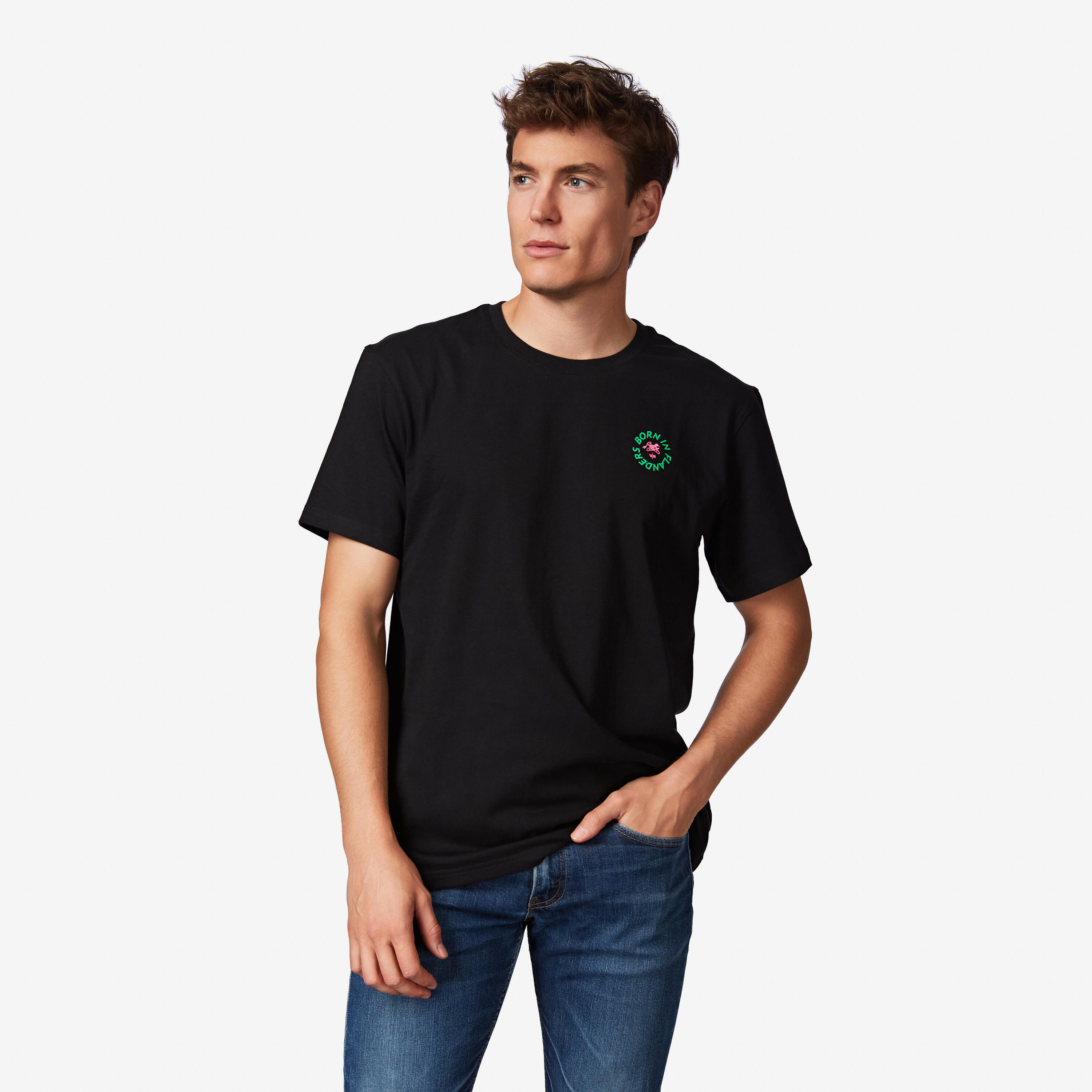 T-Shirt Lifestyle schwarz 7/7
