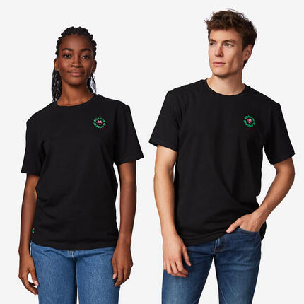 T-Shirt Lifestyle Van Rysel Roubaix schwarz