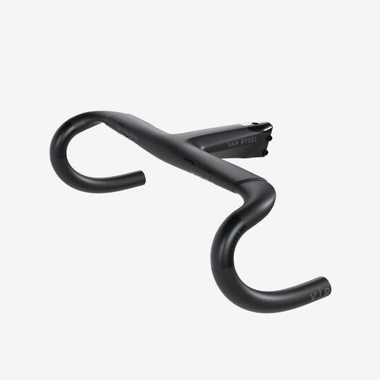 Manubrio integrato cockpit Van Rysel RCR PRO carbonio 380mm