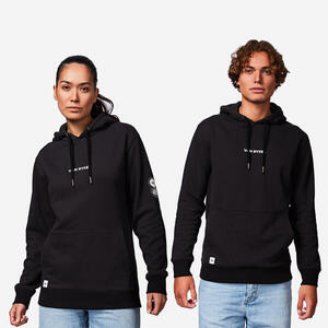 Sudadera Capucha Lifestyle Negro Logotipo