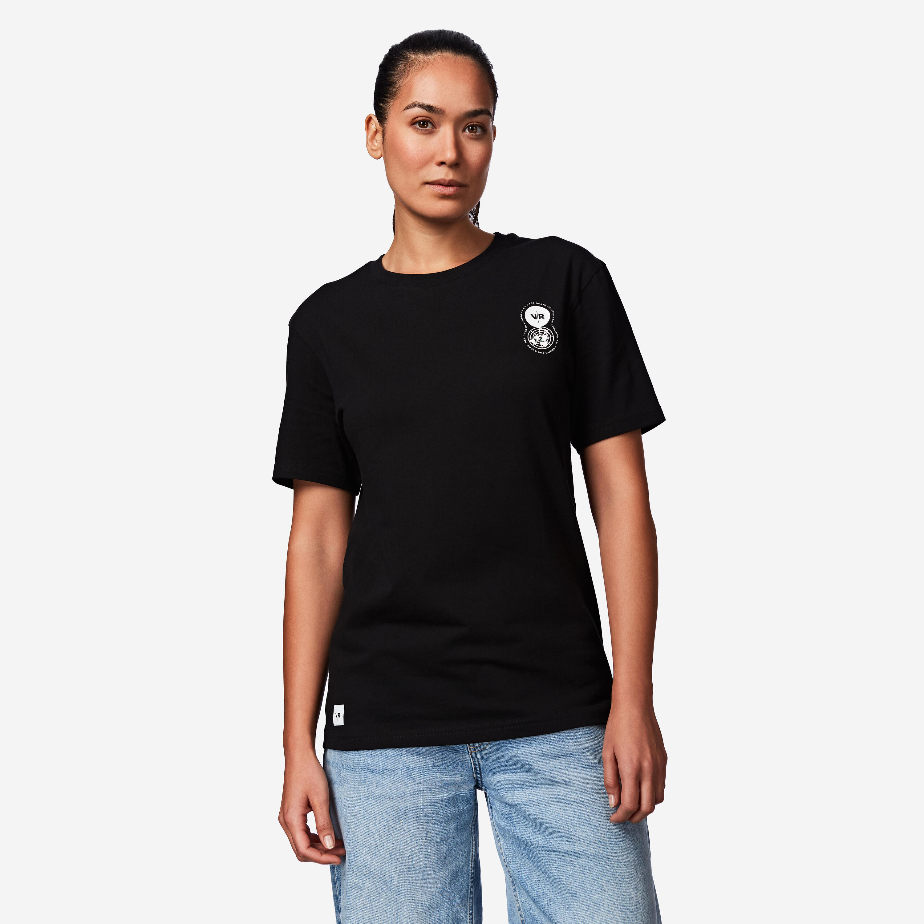 Gebraucht - T-Shirt Lifestyle schwarz 7/8