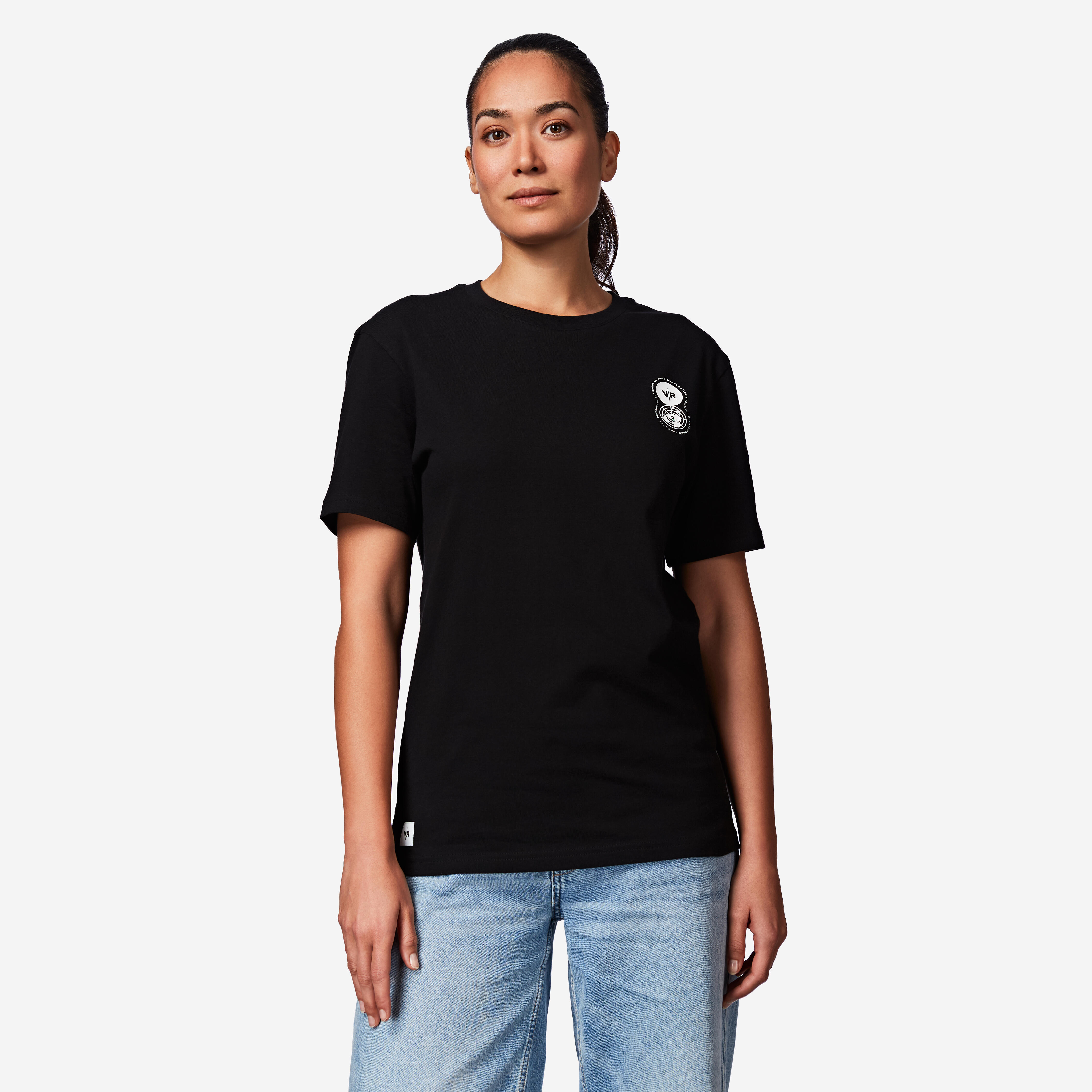 Cotton T-Shirt with Van Rysel Logo - VAN RYSEL