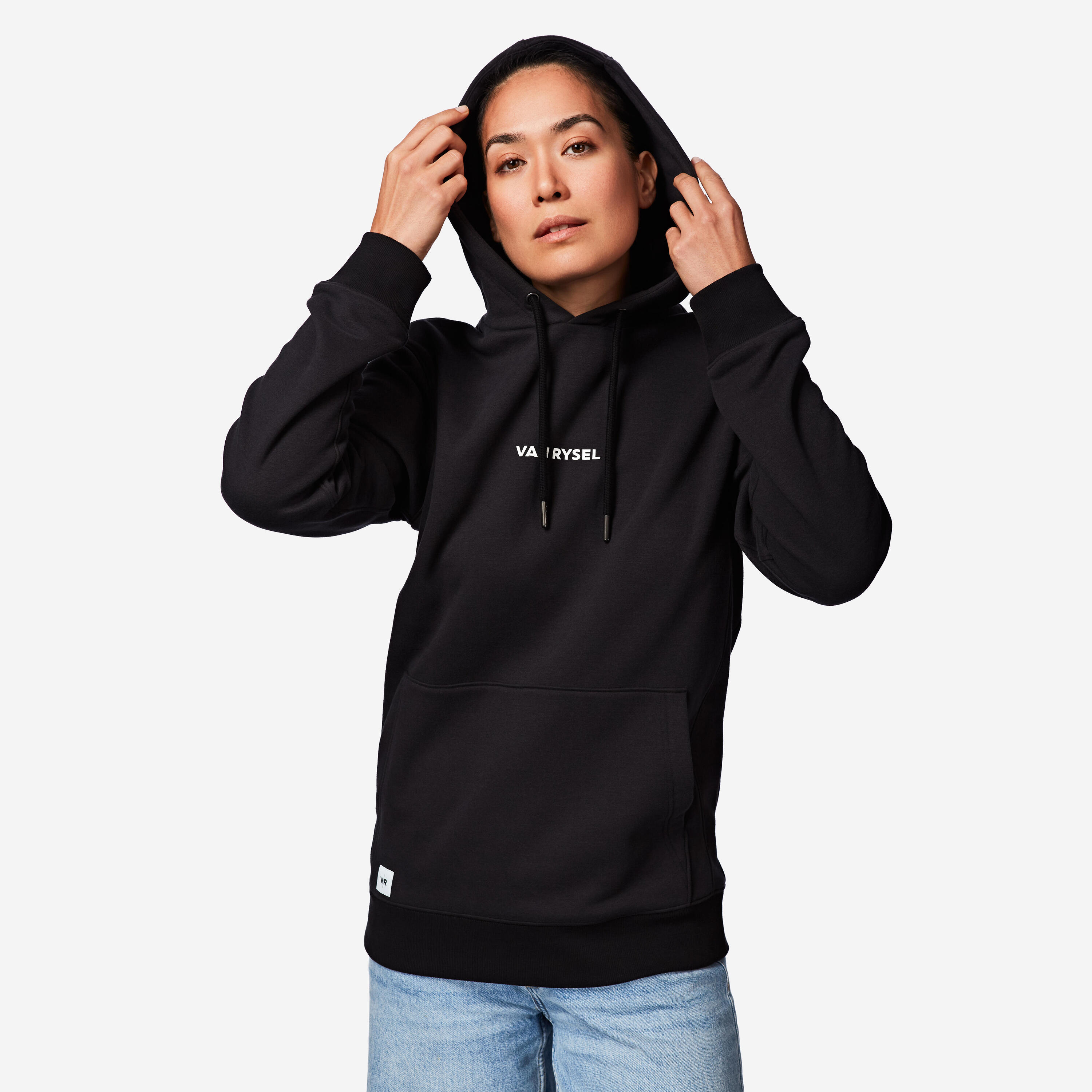 Hoodie lifestyle, Logo noir 6/7
