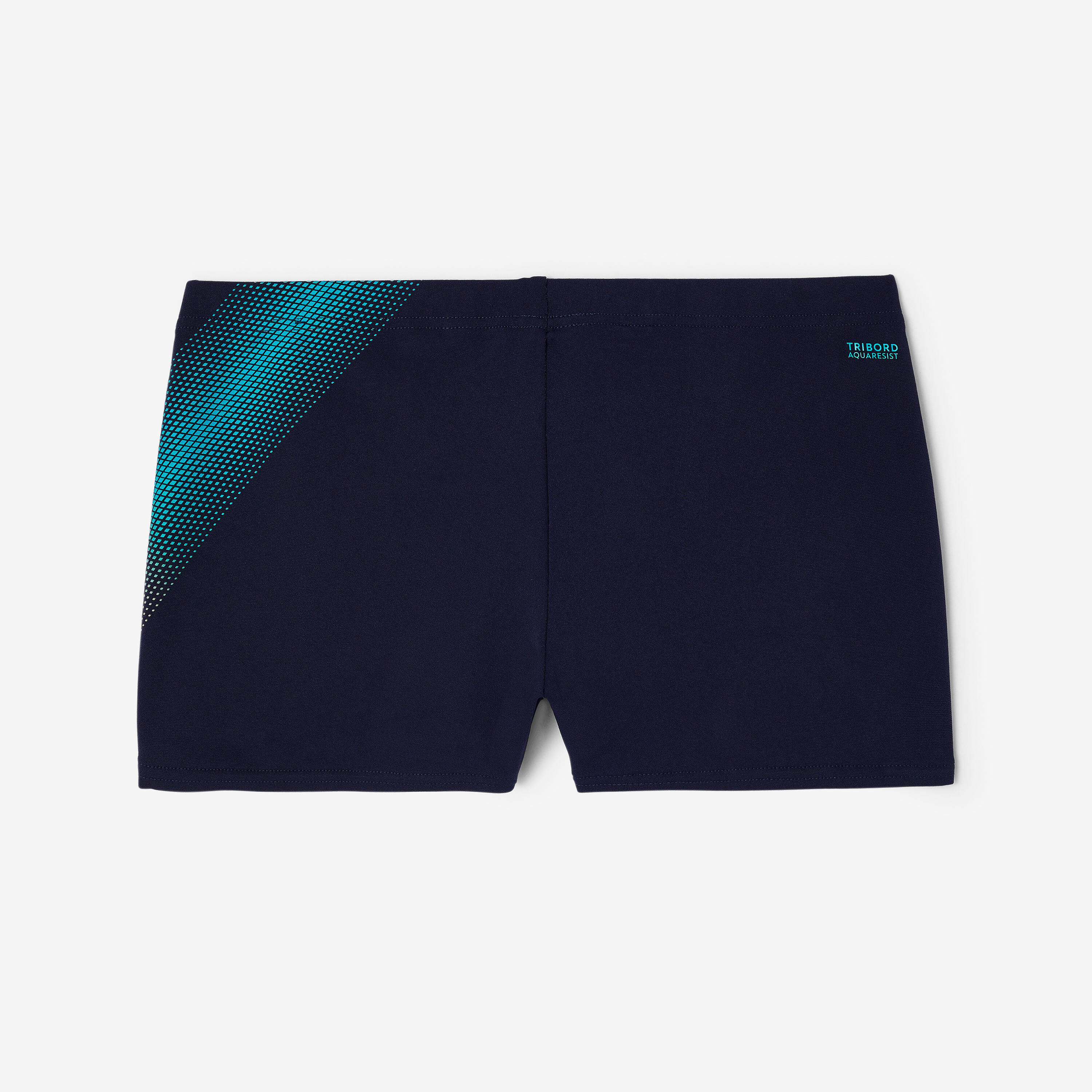 Bañador Niño Adolescente Bóxer Natación Fiti Azul-Naranja 8/11