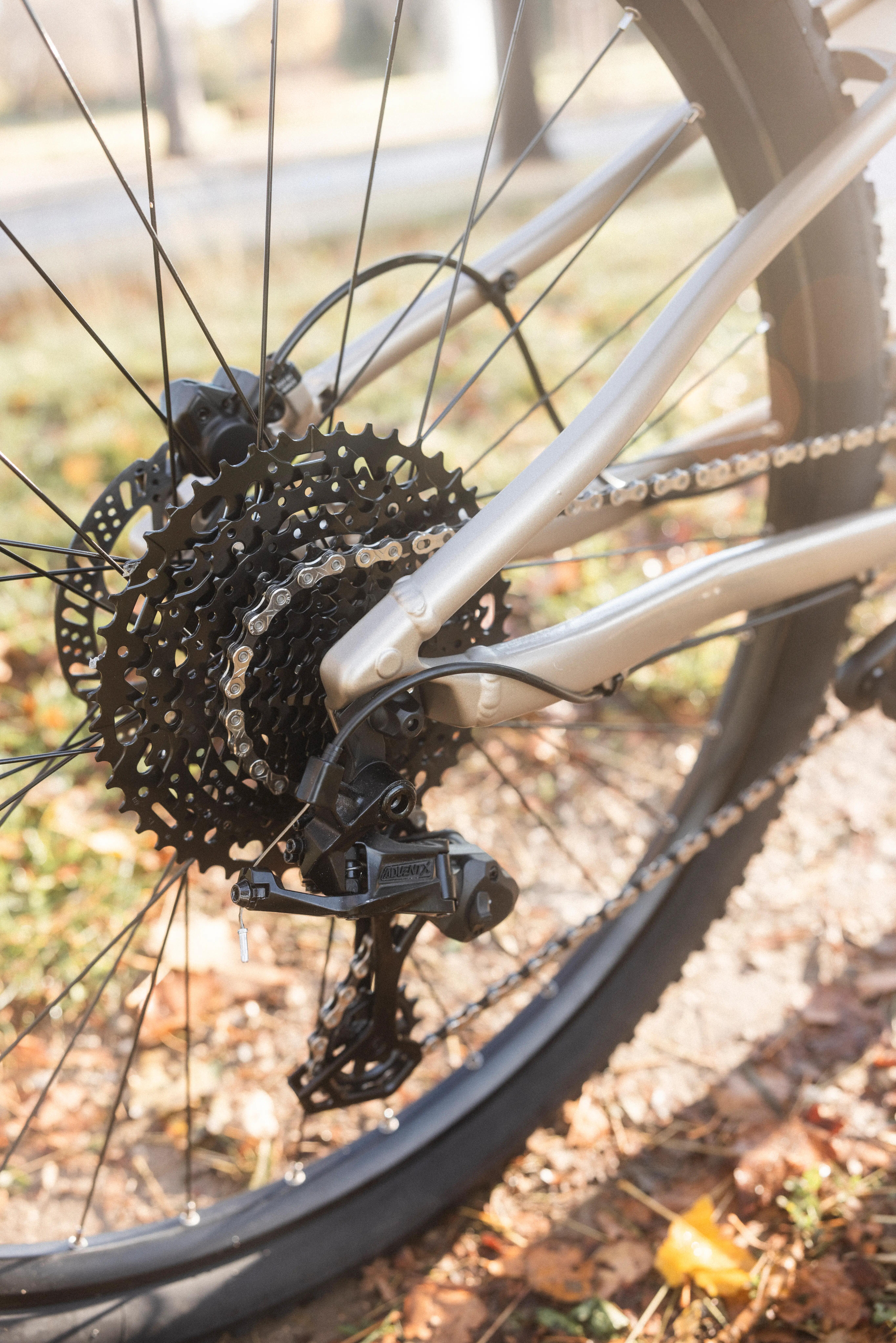 wheeling et voilage de roues VTT ROCKRIDER ST 100