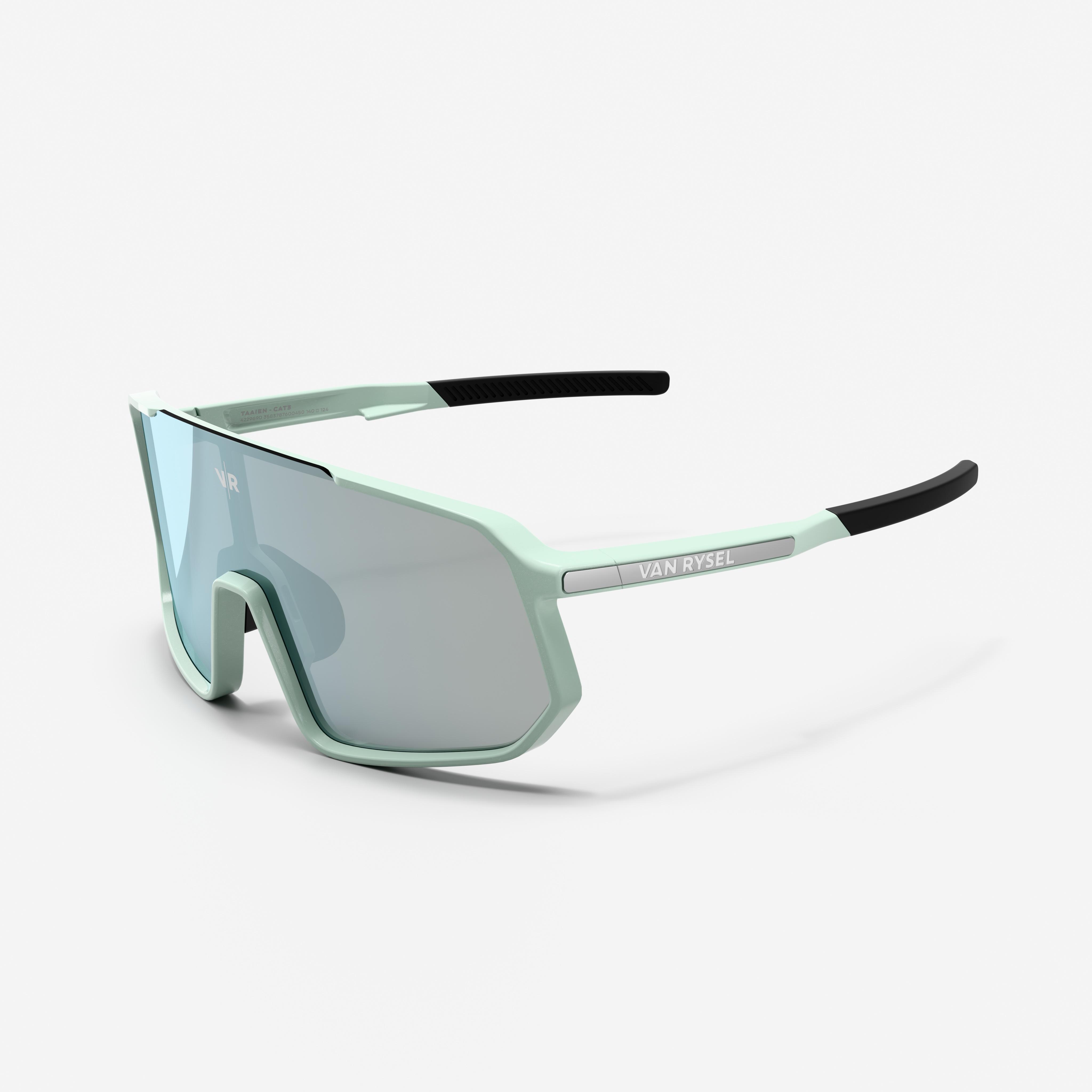 Lunettes de vélo catégorie 3, Taaien vert perle