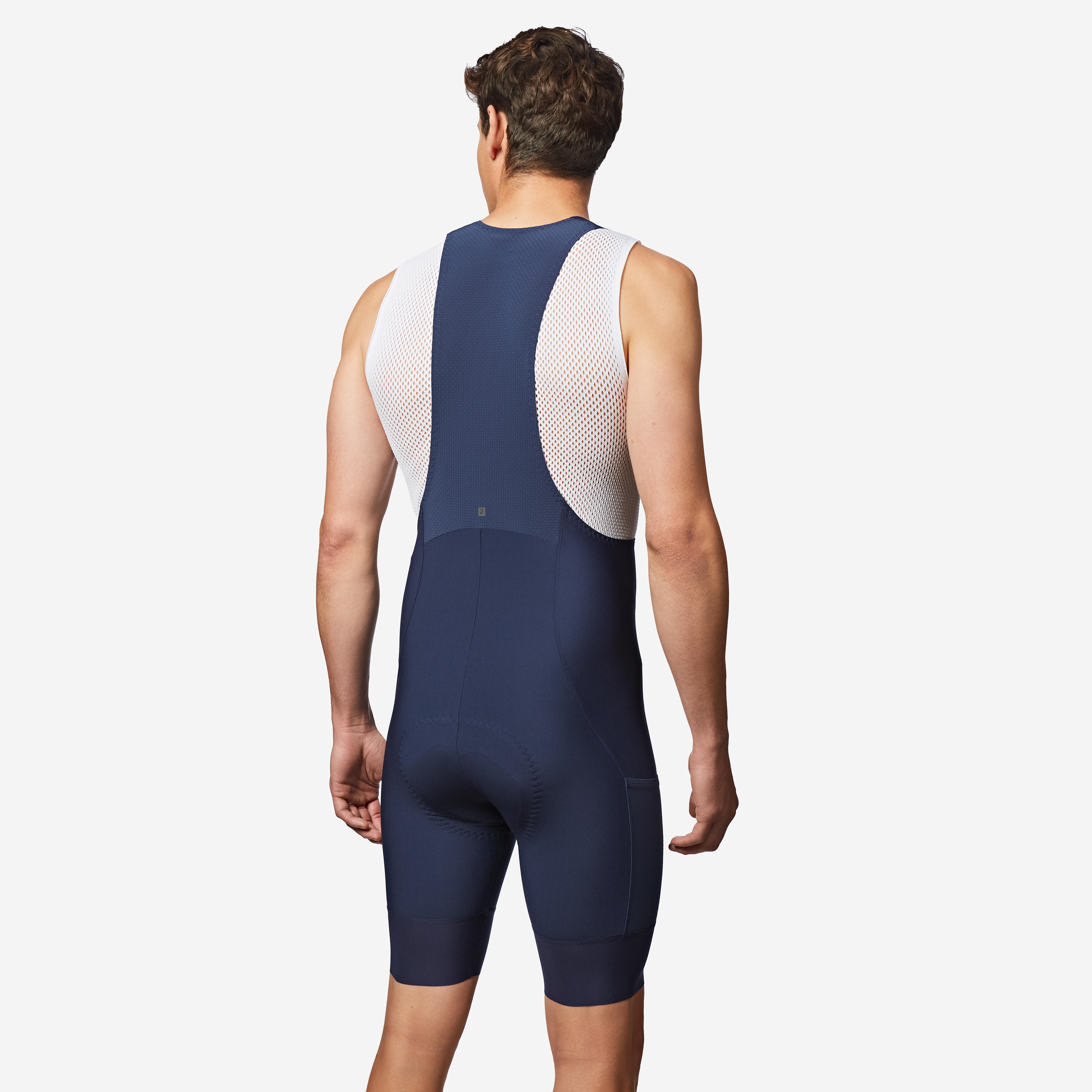 Men's Road Cycling Bib Shorts, Endurance - VAN RYSEL