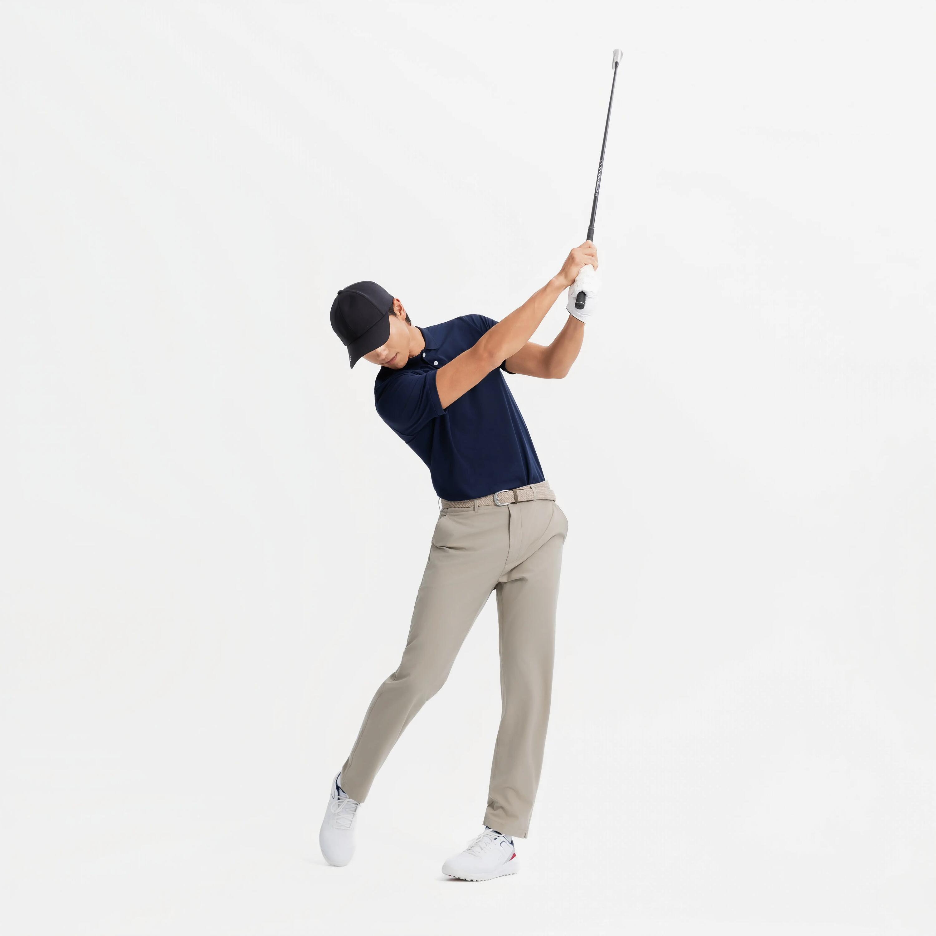 Camisa polo de golf  para Hombre - Inesis Ww500 azul oscuro 3/4